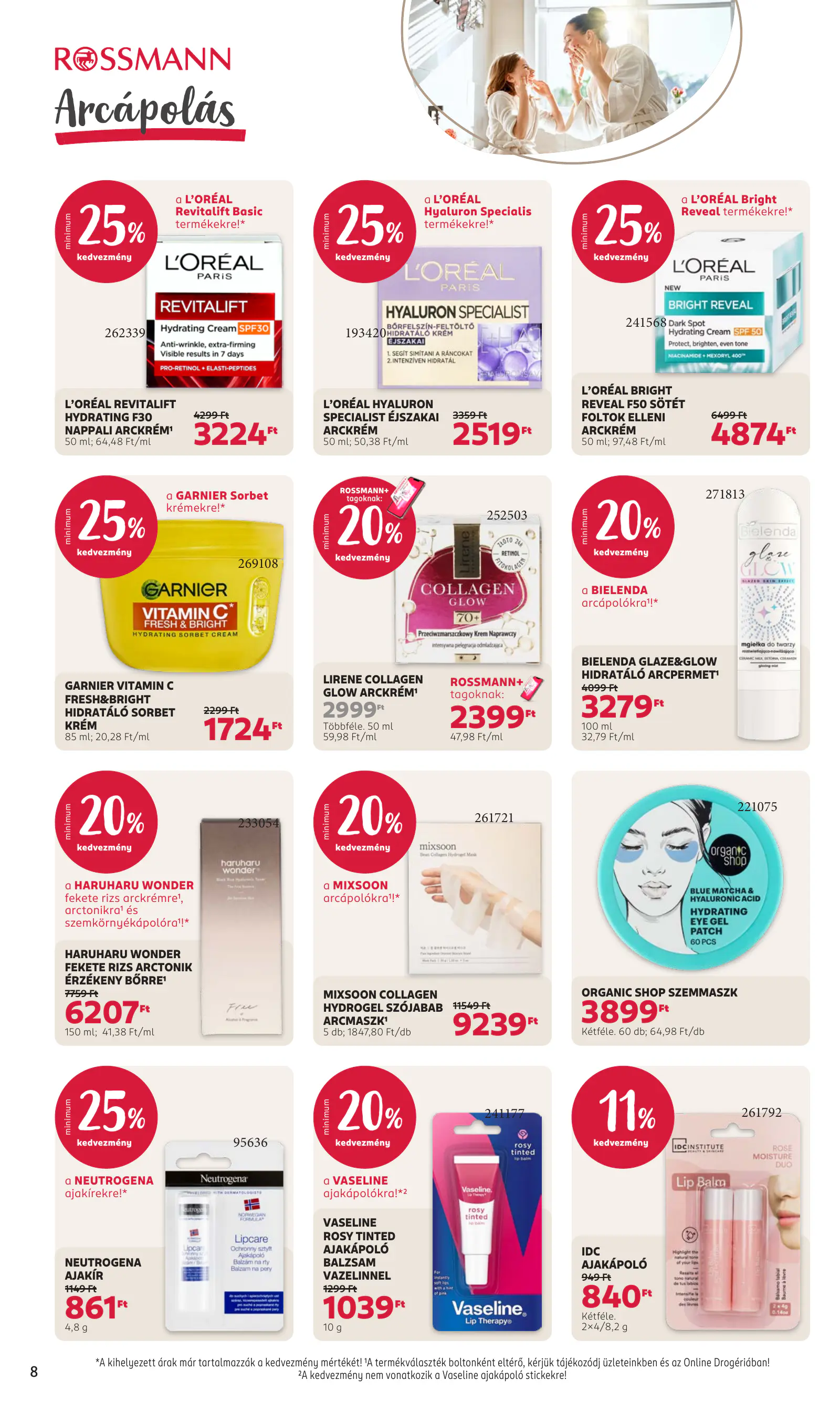 Rossmann magazin, 10. oldal (okt. 19–30.)
