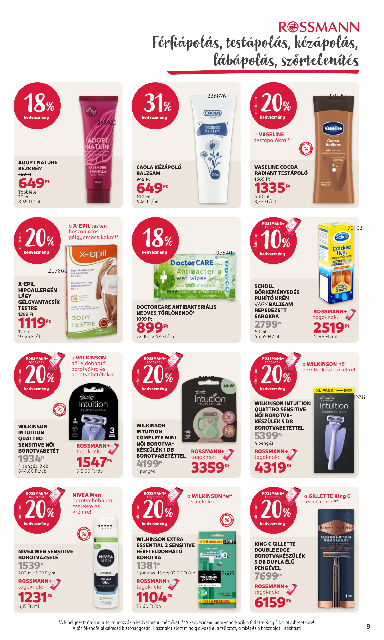 Rossmann magazin, 11. oldal (okt. 19–30.)
