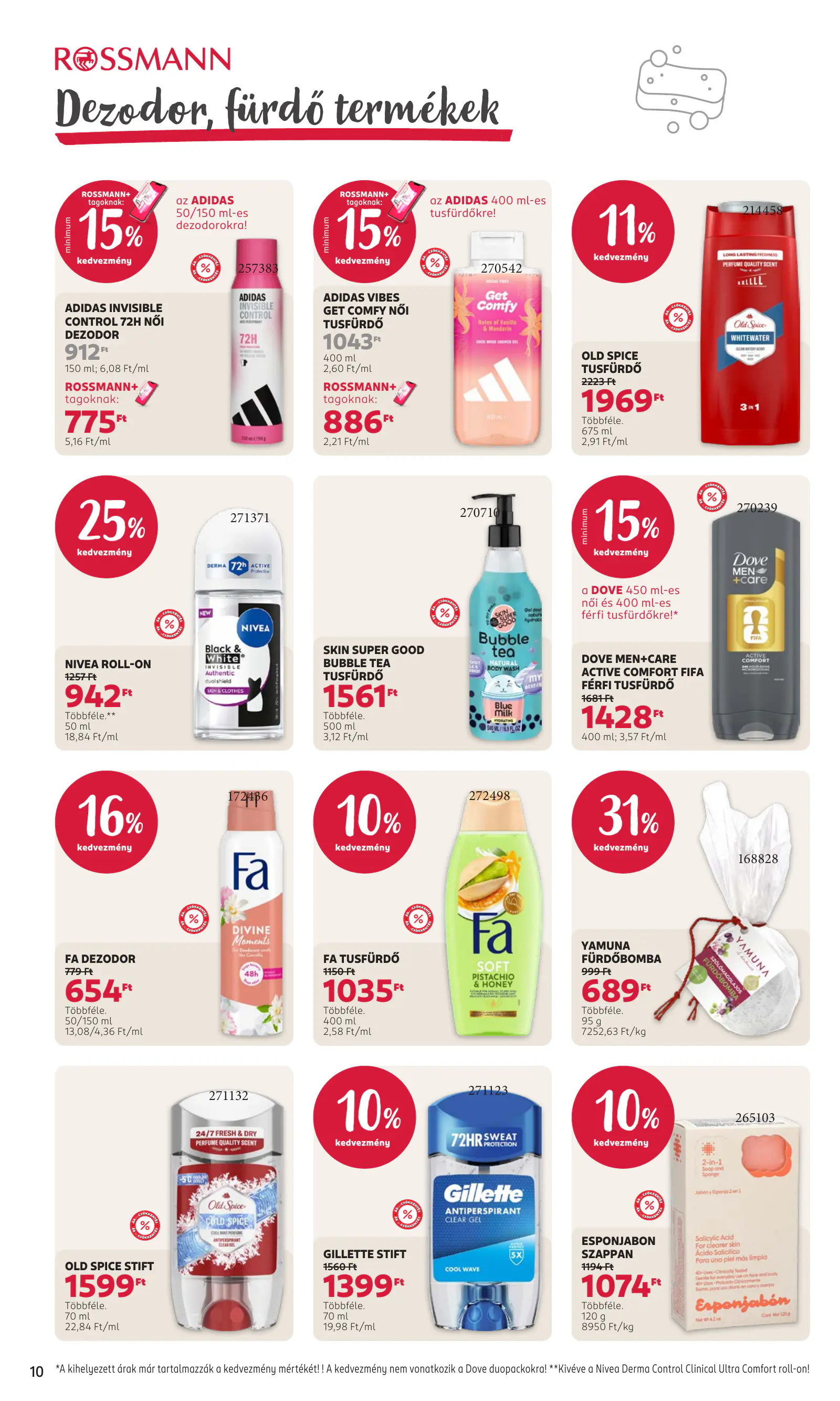 Rossmann magazin, 12. oldal (okt. 19–30.)