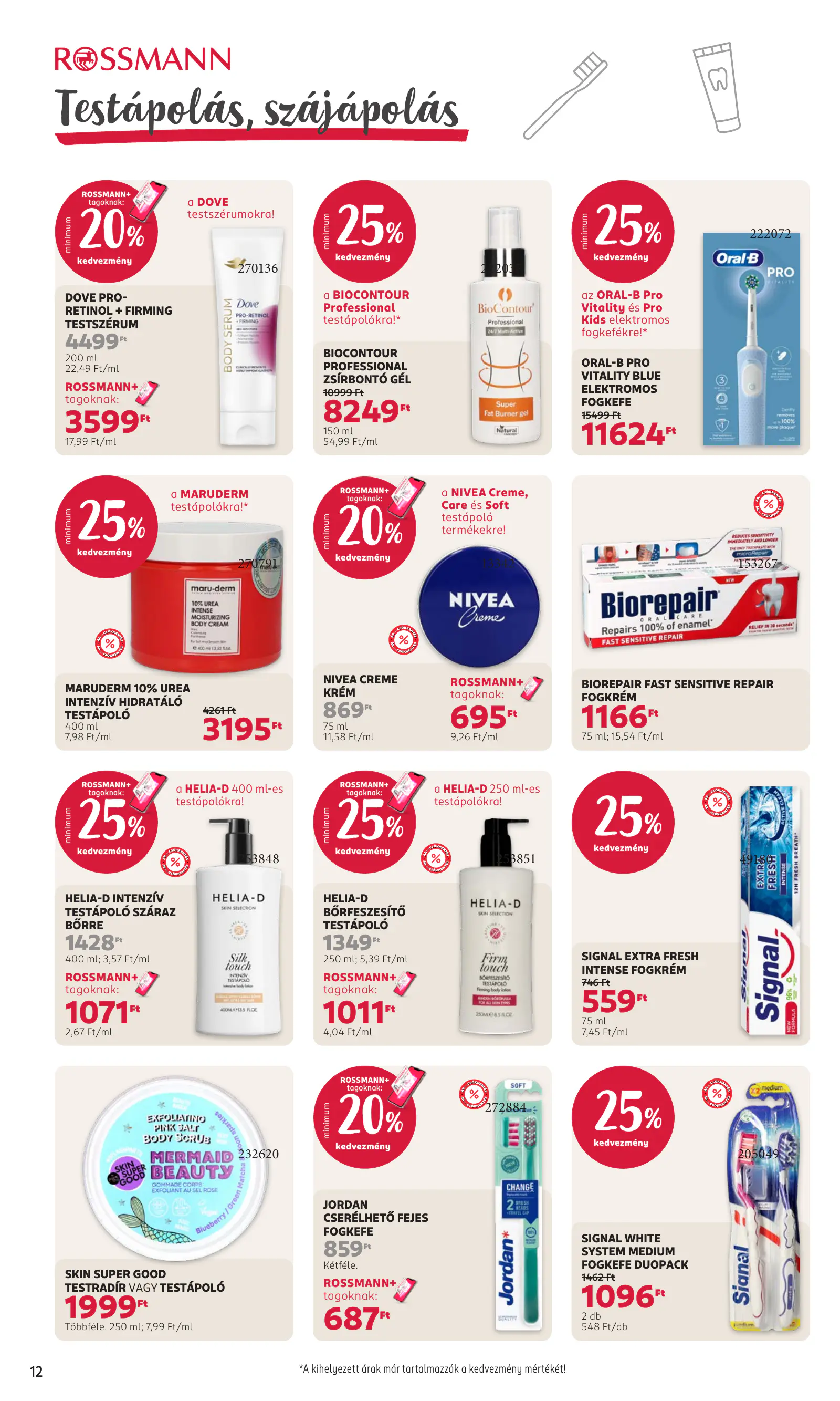 Rossmann magazin, 14. oldal (okt. 19–30.)