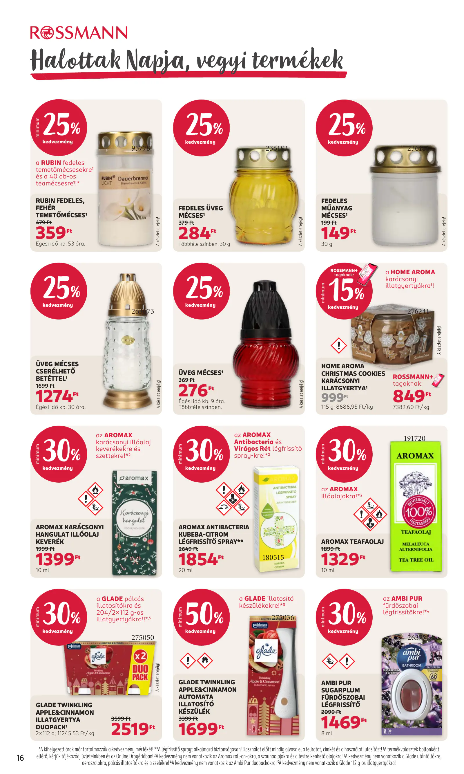 Rossmann magazin, 18. oldal (okt. 19–30.)