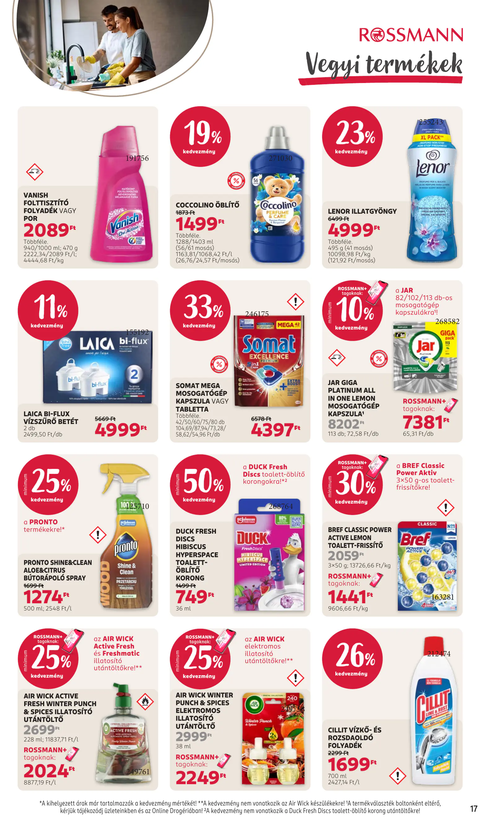 Rossmann magazin, 19. oldal (okt. 19–30.)