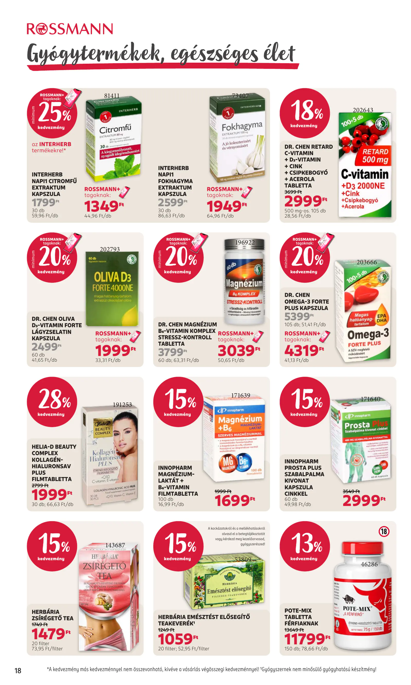 Rossmann magazin, 22. oldal (okt. 19–30.)