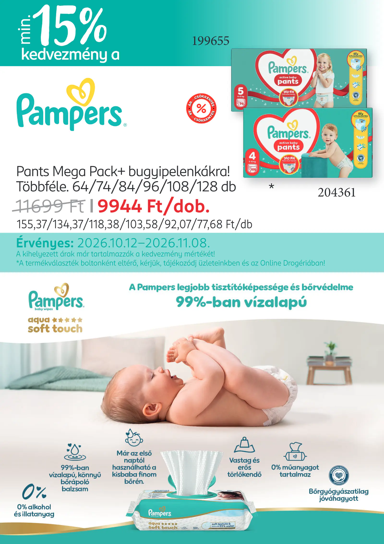 Rossmann Rossmanó magazin, 2. oldal (okt. 12. – nov. 8.)