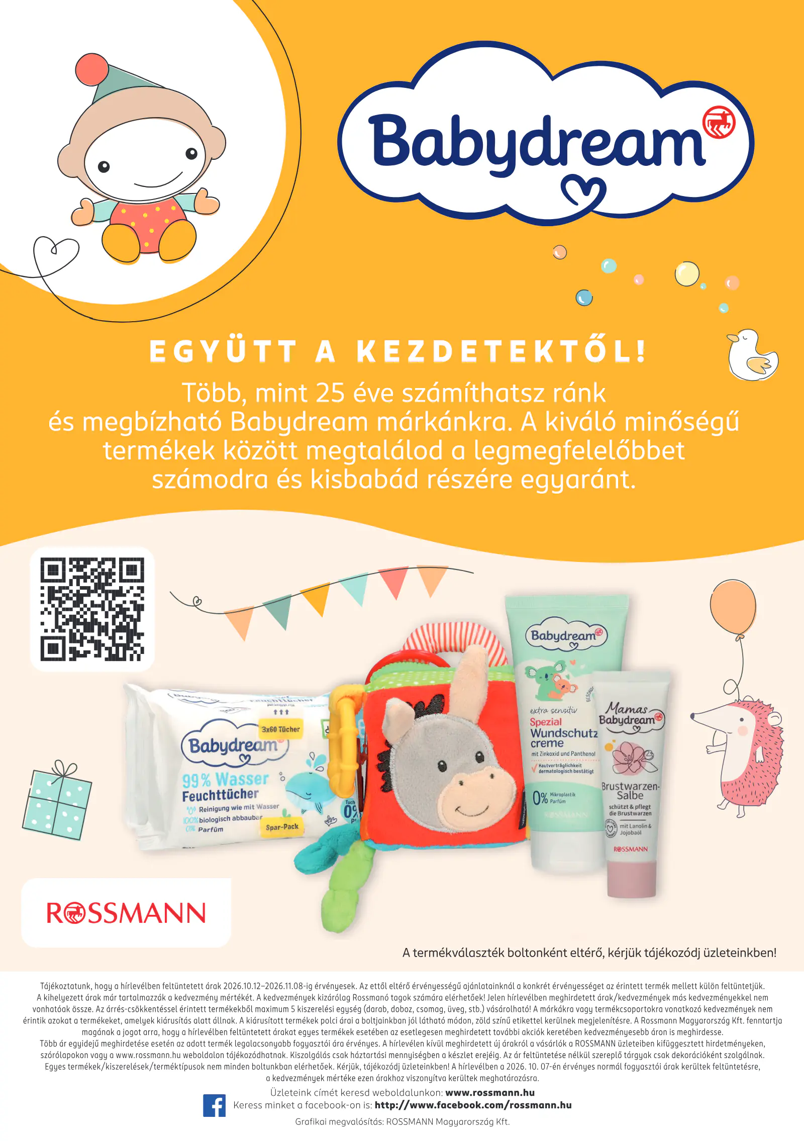Rossmann Rossmanó magazin, 14. oldal (okt. 12. – nov. 8.)