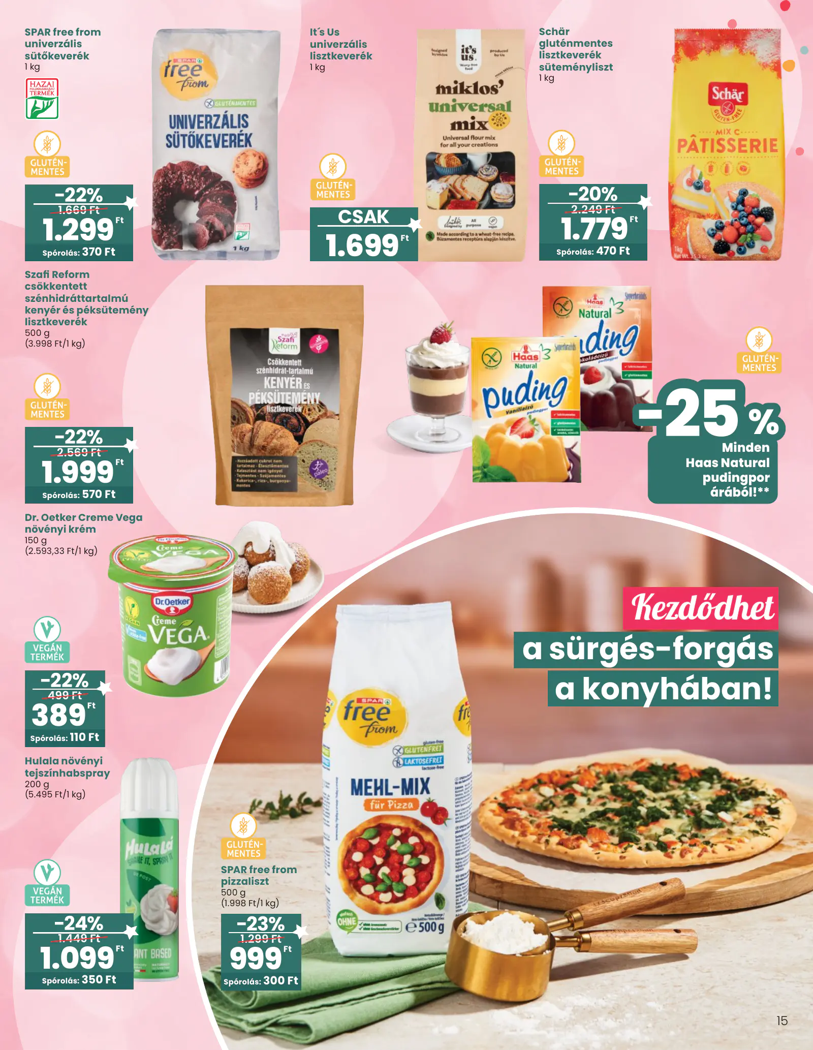 Spar Ajándék katalógus 1., 15. oldal (okt. 14. – nov. 11.)