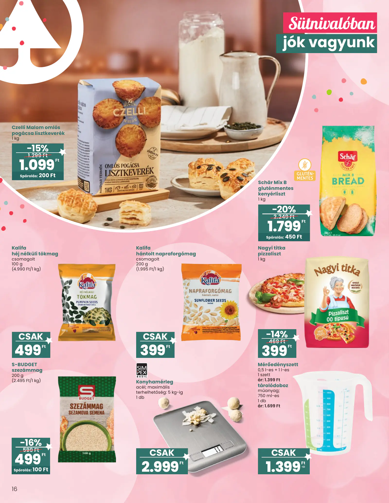 Spar Ajándék katalógus 1., 16. oldal (okt. 14. – nov. 11.)