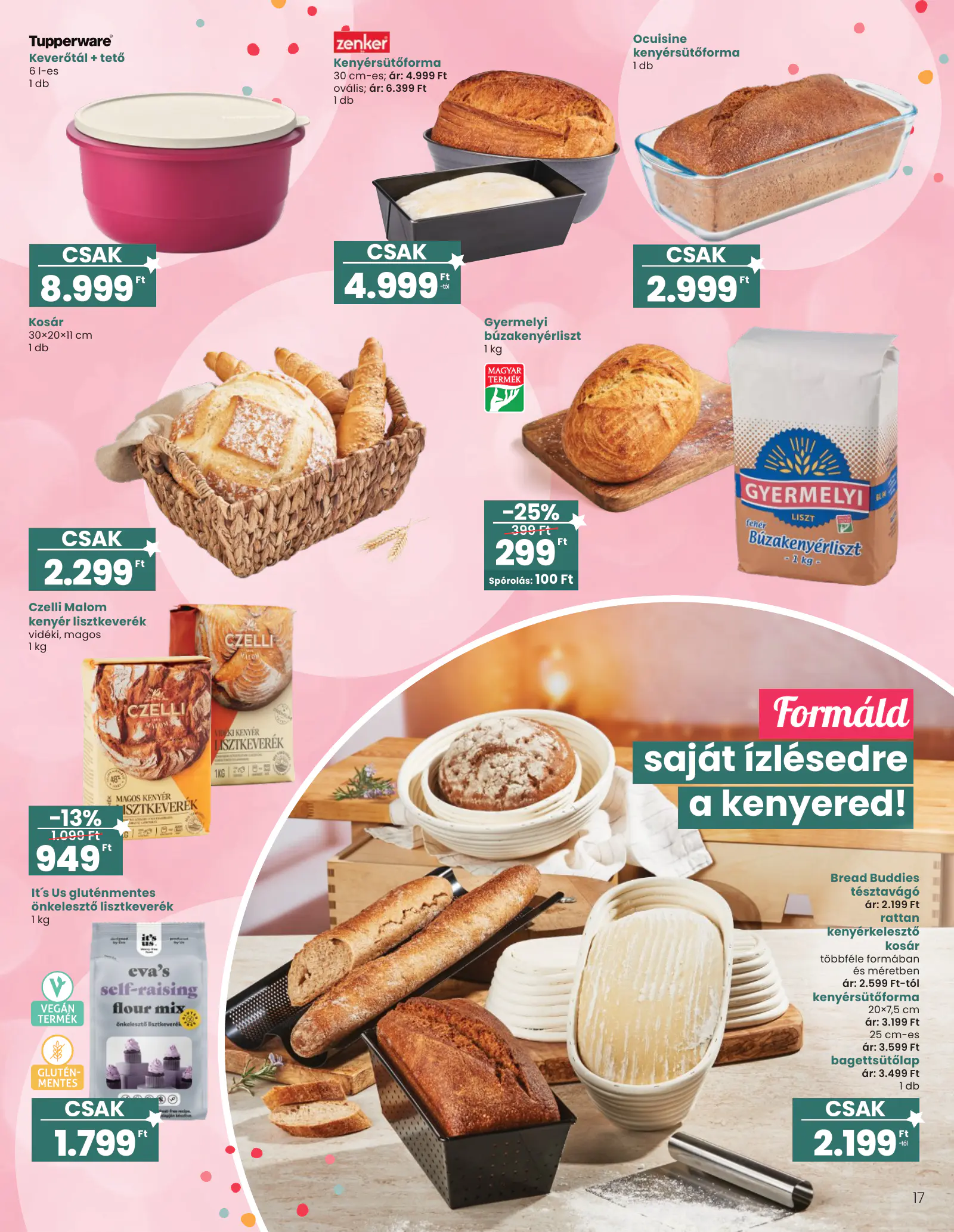 Spar Ajándék katalógus 1., 17. oldal (okt. 14. – nov. 11.)