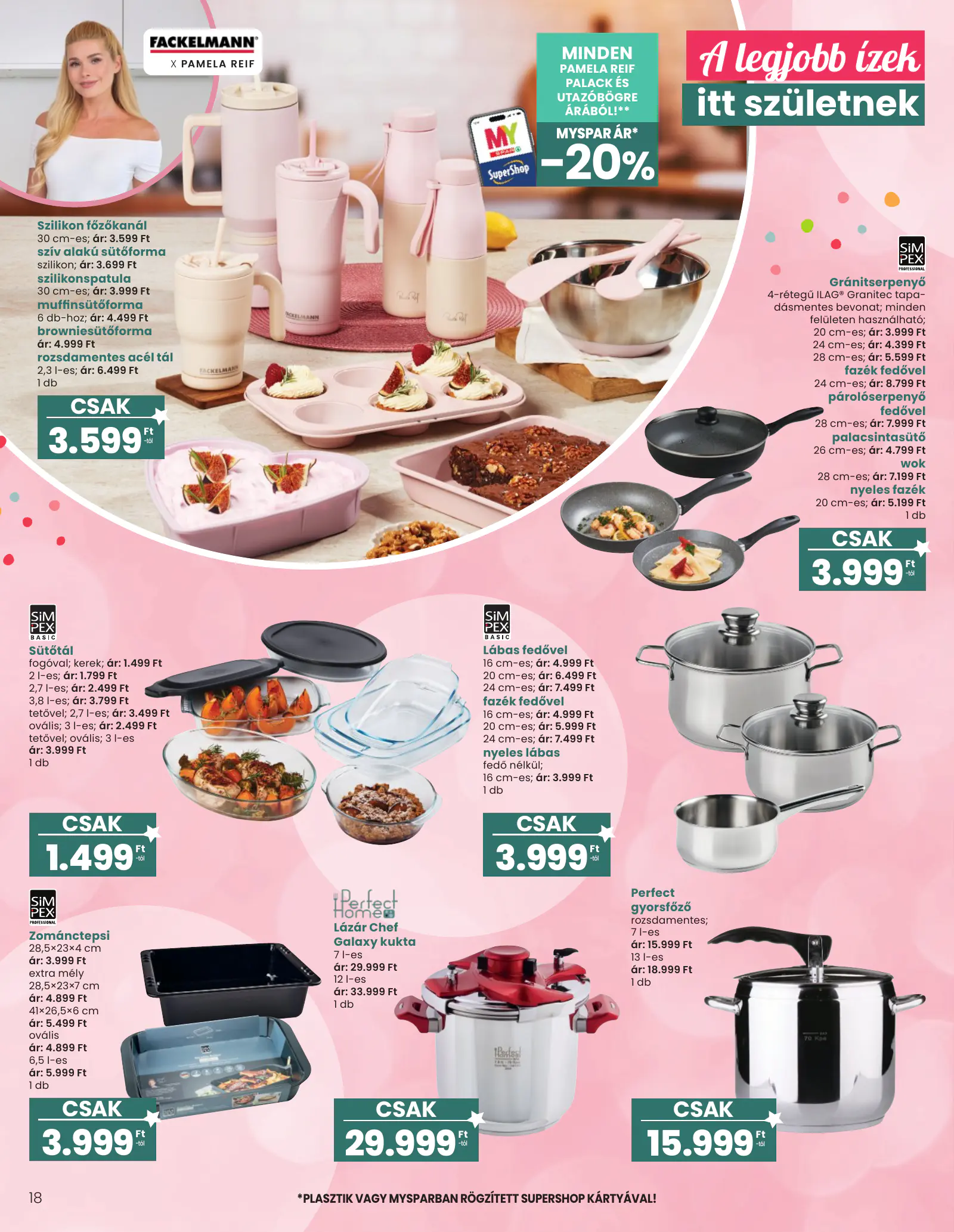 Spar Ajándék katalógus 1., 18. oldal (okt. 14. – nov. 11.)