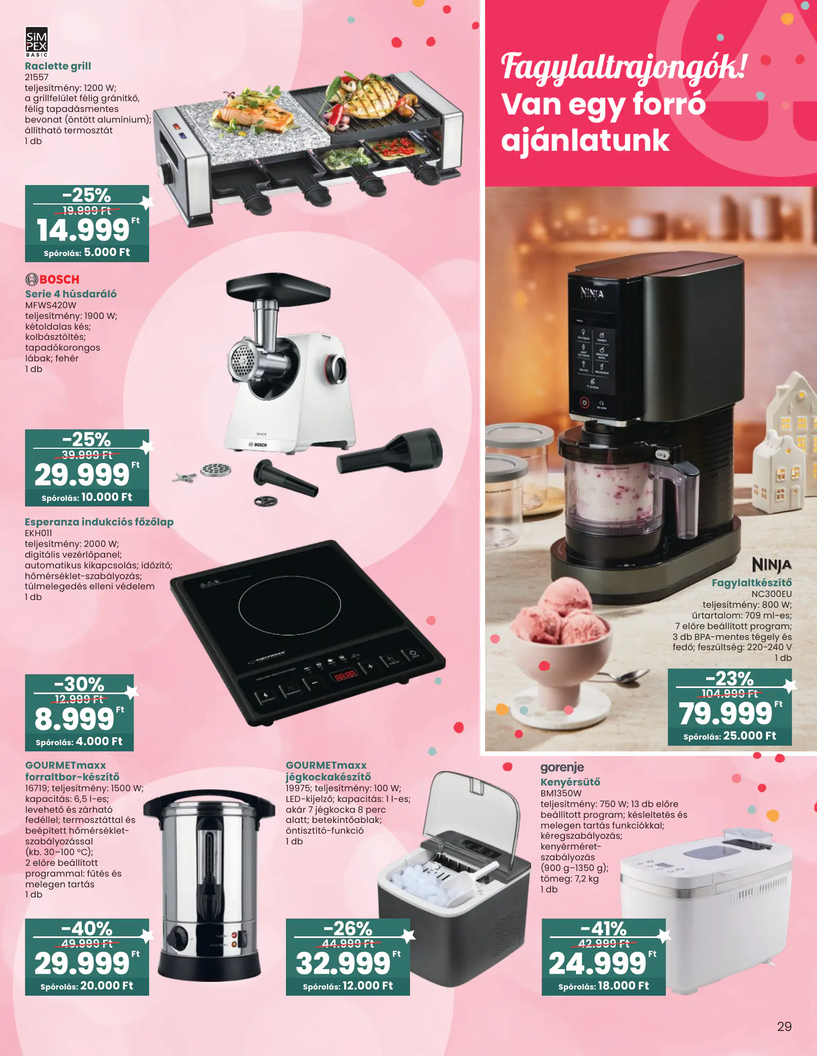 Spar Ajándék katalógus 1., 29. oldal (okt. 14. – nov. 11.)