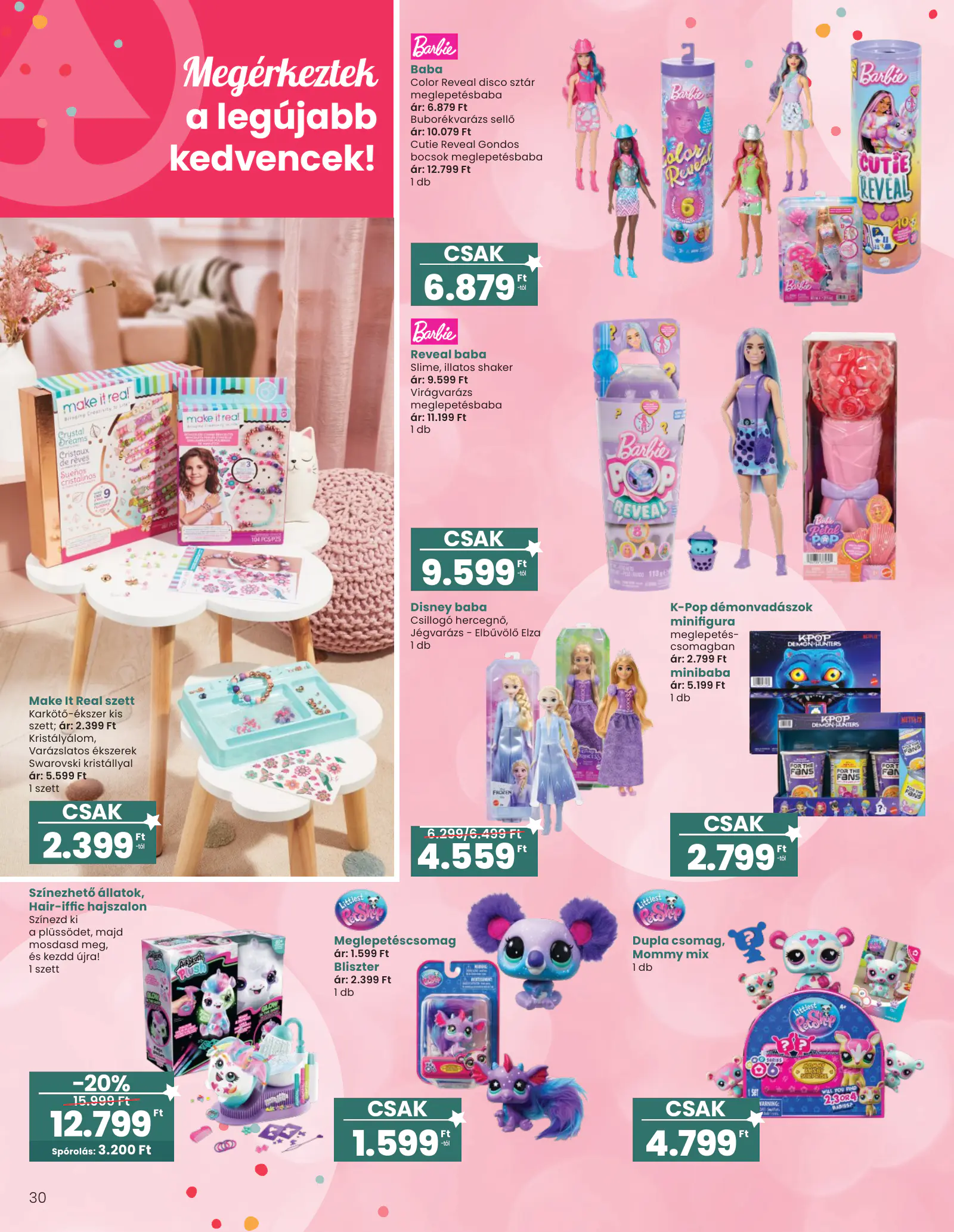 Spar Ajándék katalógus 1., 30. oldal (okt. 14. – nov. 11.)