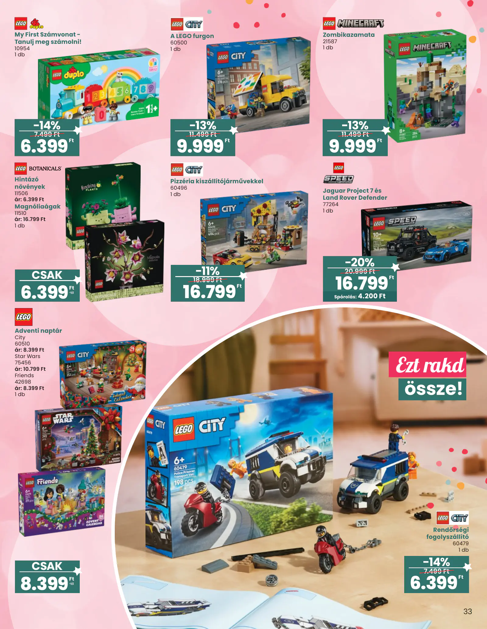 Spar Ajándék katalógus 1., 33. oldal (okt. 14. – nov. 11.)