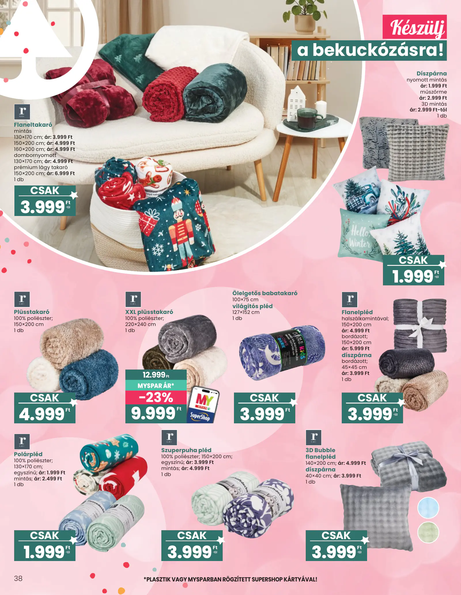 Spar Ajándék katalógus 1., 38. oldal (okt. 14. – nov. 11.)