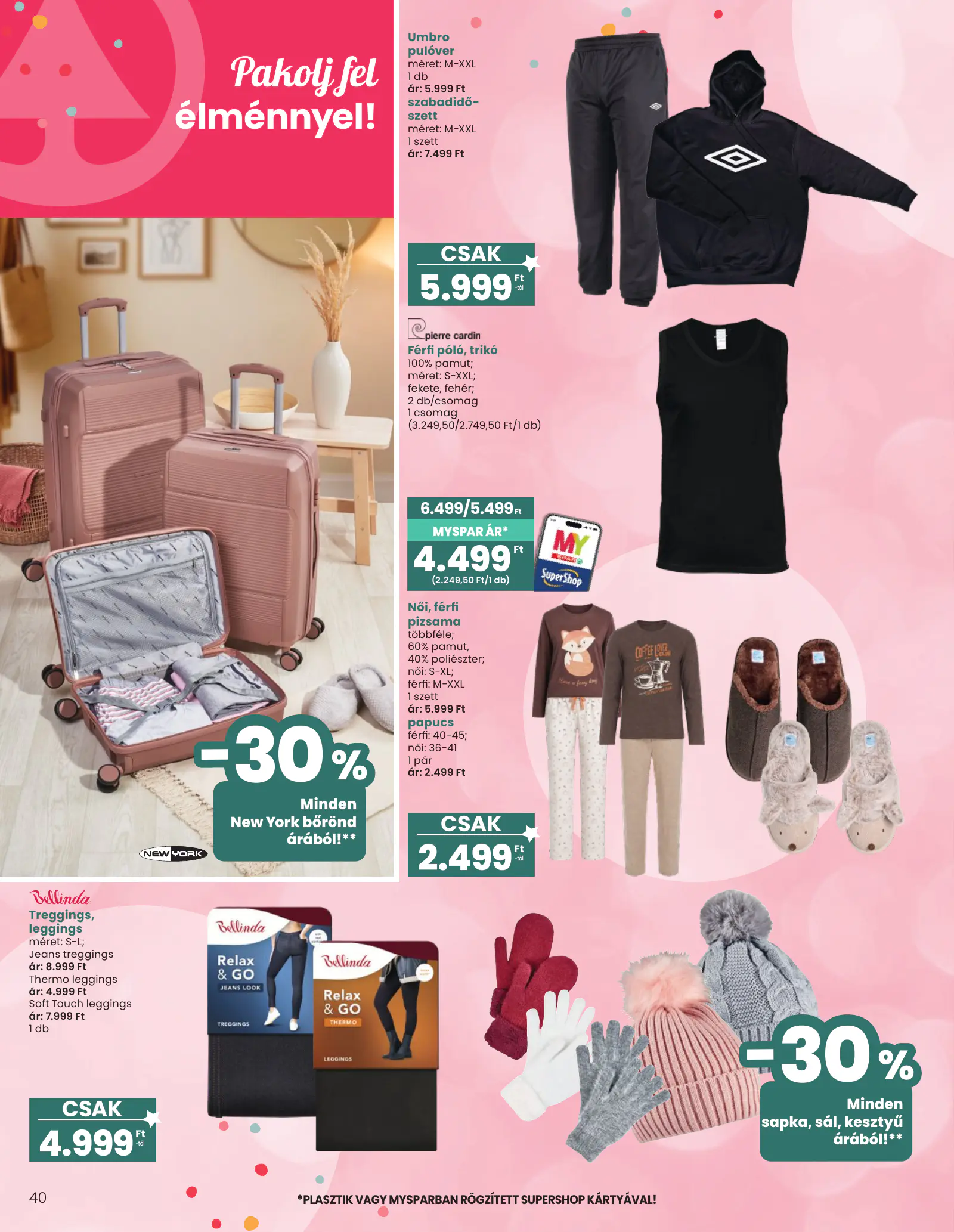 Spar Ajándék katalógus 1., 40. oldal (okt. 14. – nov. 11.)