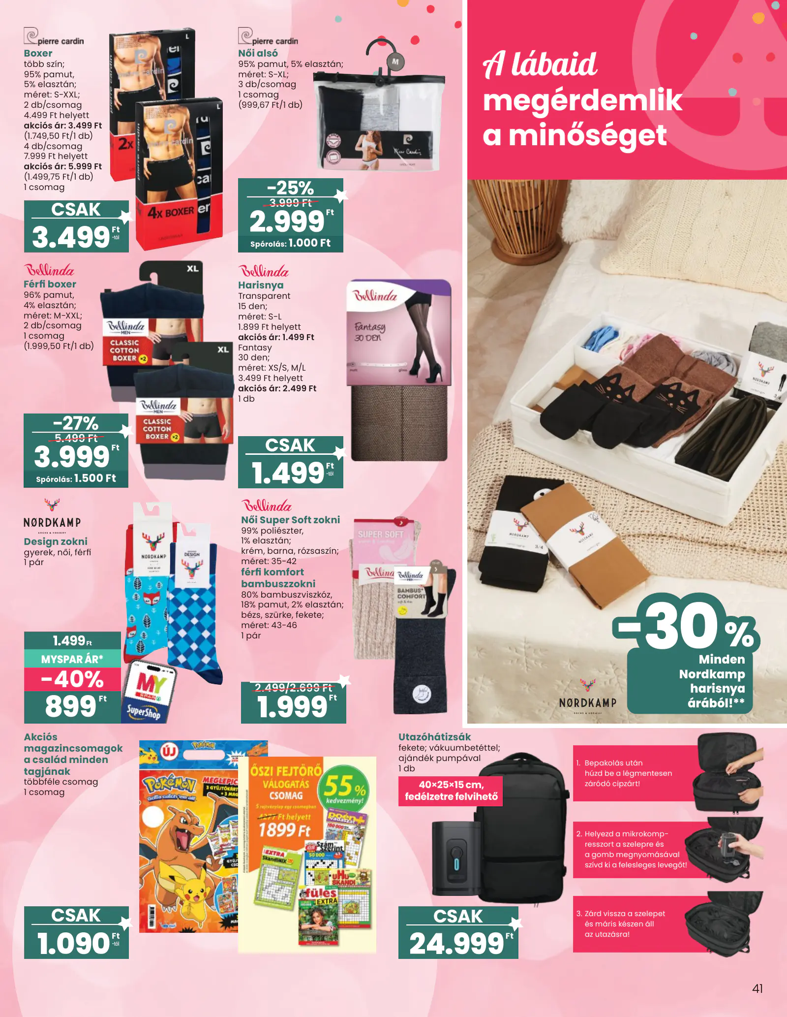 Spar Ajándék katalógus 1., 41. oldal (okt. 14. – nov. 11.)
