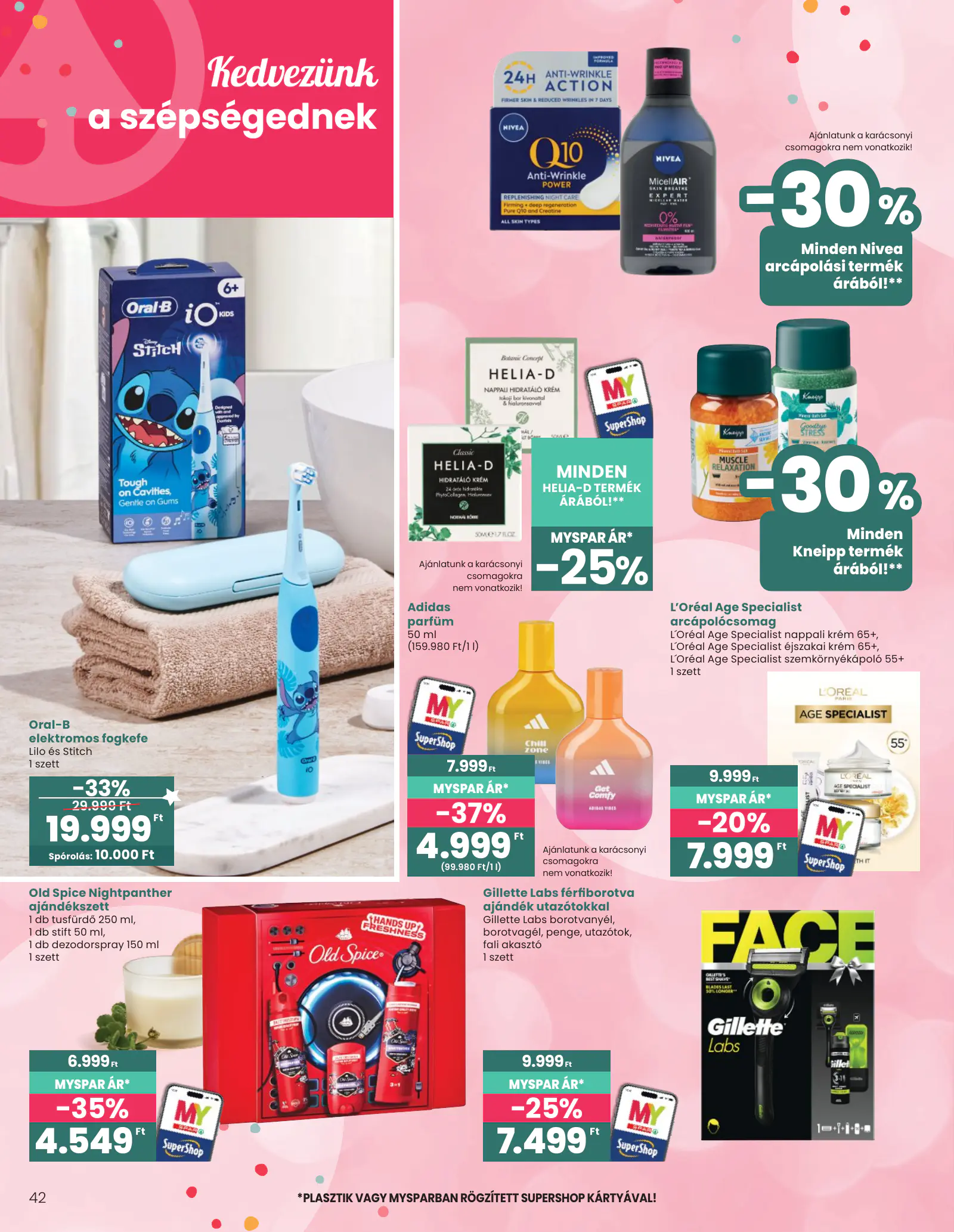 Spar Ajándék katalógus 1., 42. oldal (okt. 14. – nov. 11.)