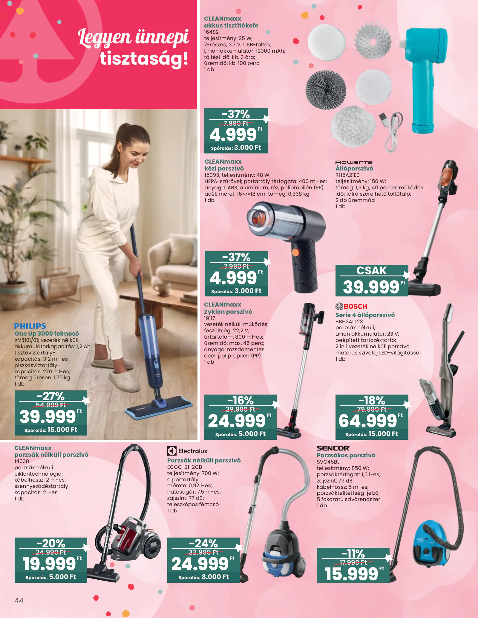 Spar Ajándék katalógus 1., 44. oldal (okt. 14. – nov. 11.)