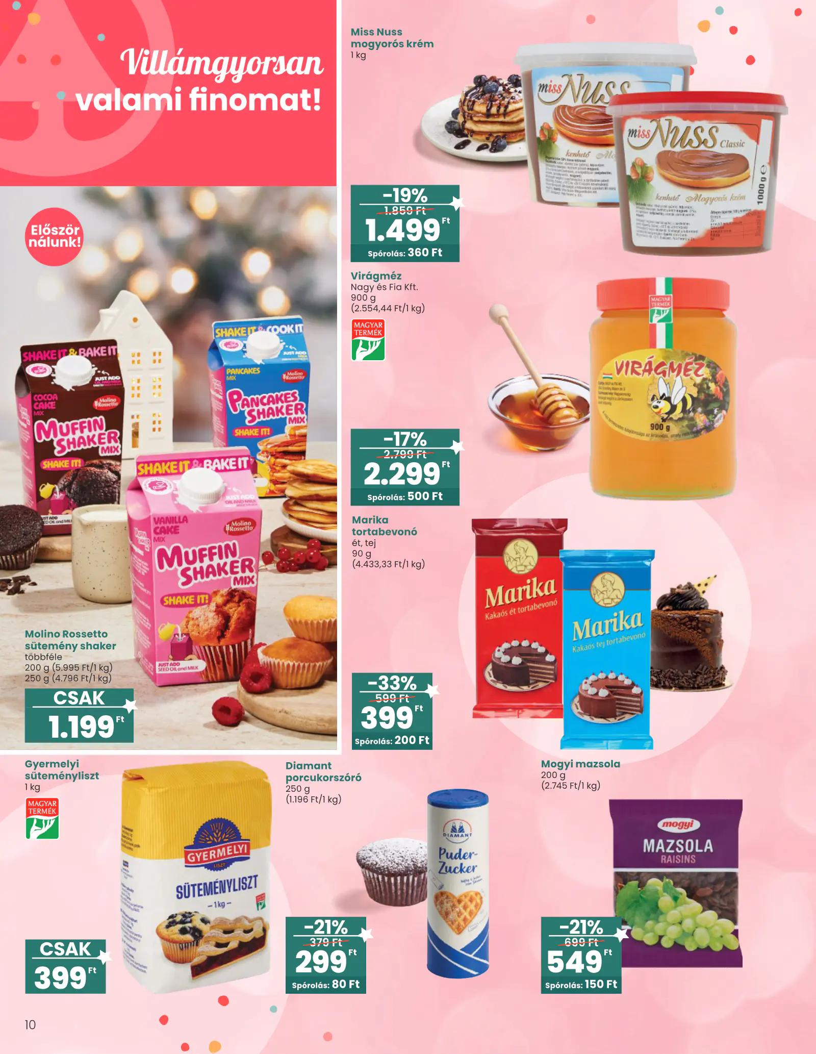 Spar Ajándék katalógus 1., 10. oldal (okt. 15. – nov. 11.)