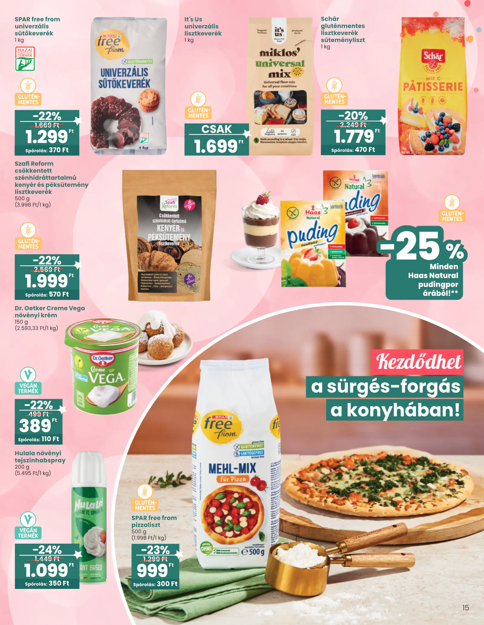 Spar Ajándék katalógus 1., 15. oldal (okt. 15. – nov. 11.)