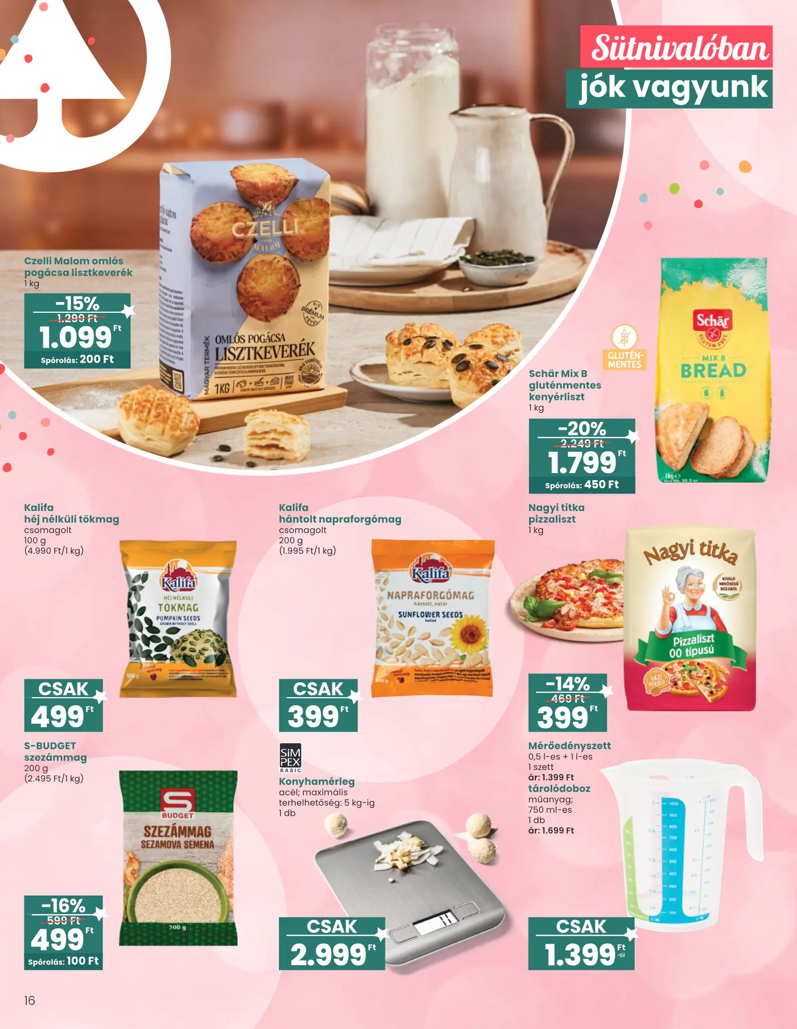 Spar Ajándék katalógus 1., 16. oldal (okt. 15. – nov. 11.)