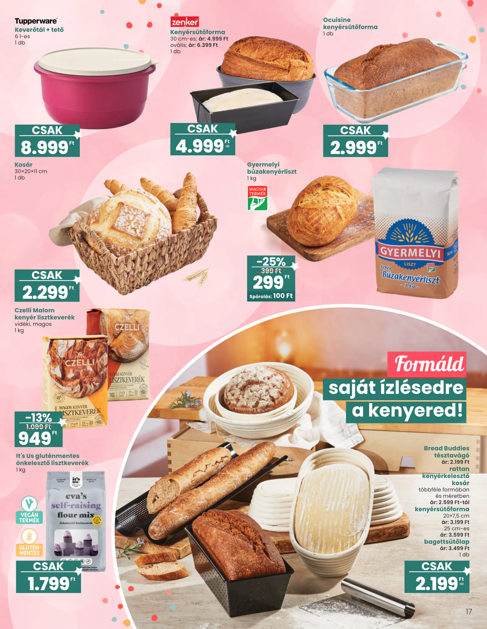 Spar Ajándék katalógus 1., 17. oldal (okt. 15. – nov. 11.)