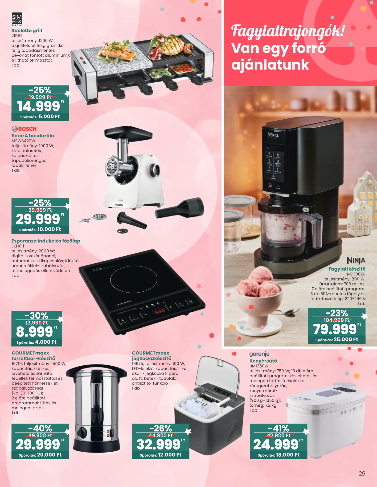 Spar Ajándék katalógus 1., 29. oldal (okt. 15. – nov. 11.)