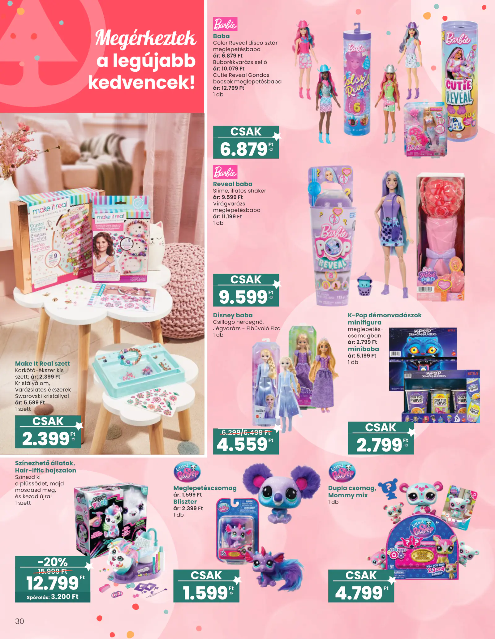 Spar Ajándék katalógus 1., 30. oldal (okt. 15. – nov. 11.)