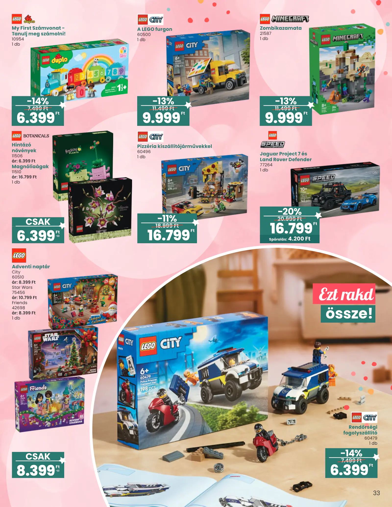 Spar Ajándék katalógus 1., 33. oldal (okt. 15. – nov. 11.)