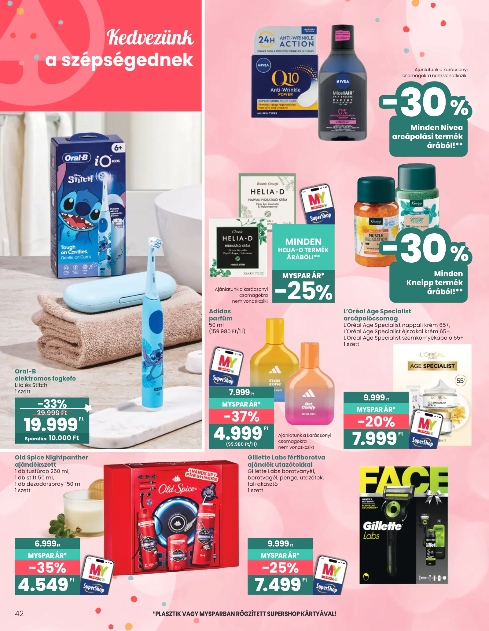 Spar Ajándék katalógus 1., 42. oldal (okt. 15. – nov. 11.)