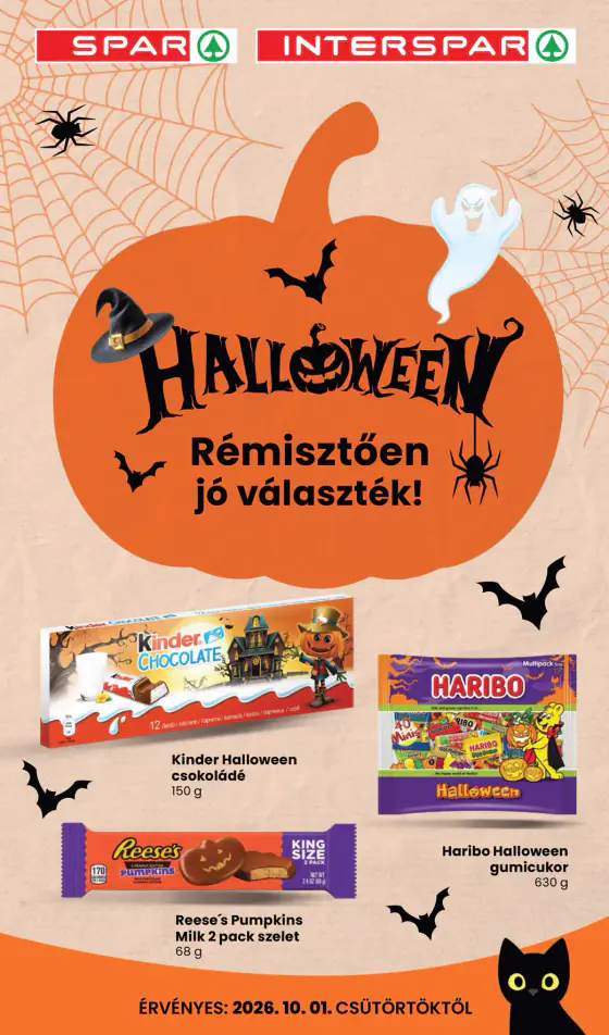 Spar Halloween katalógus – okt. 1–31.