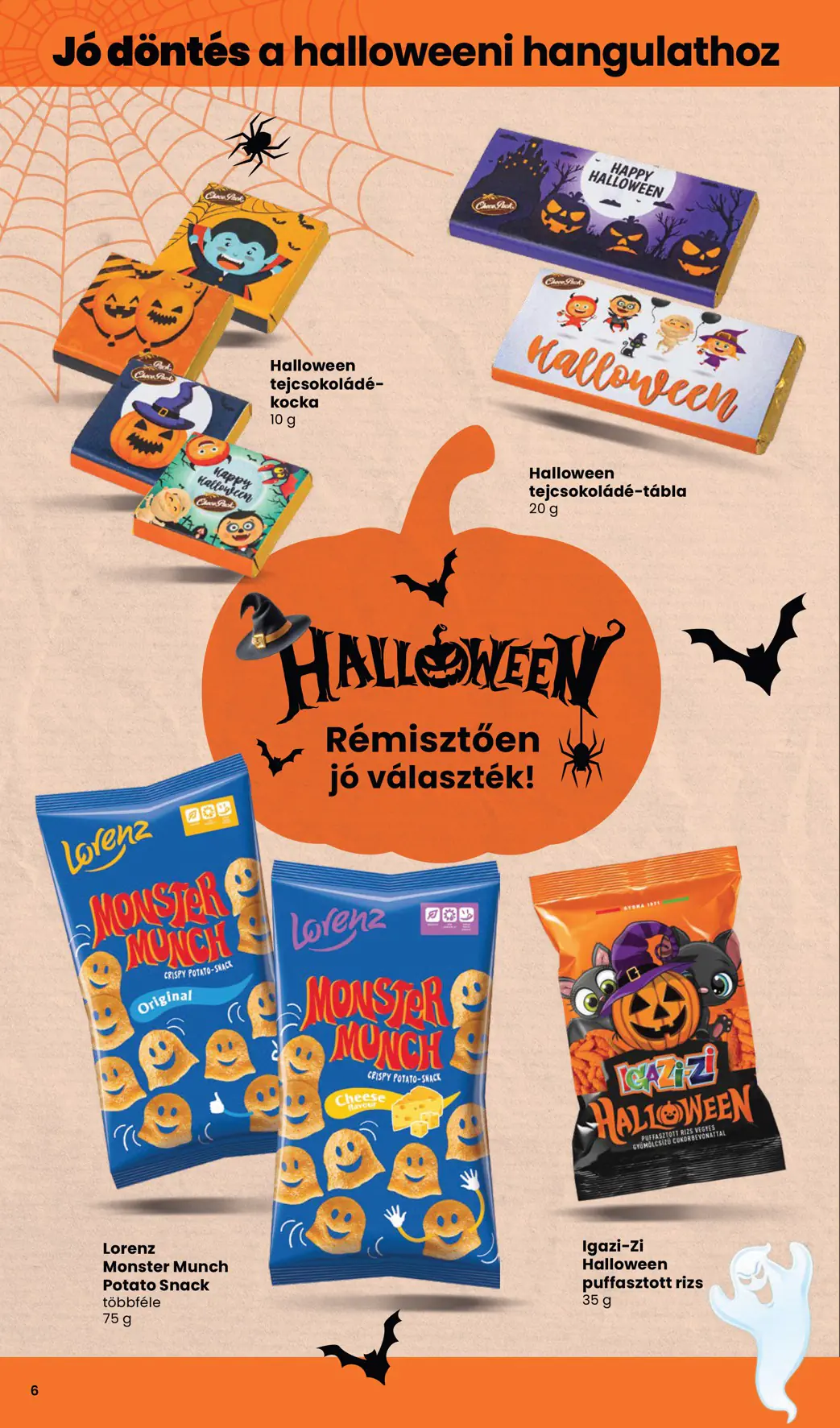 Spar Halloween katalógus, 6. oldal (okt. 1–31.)