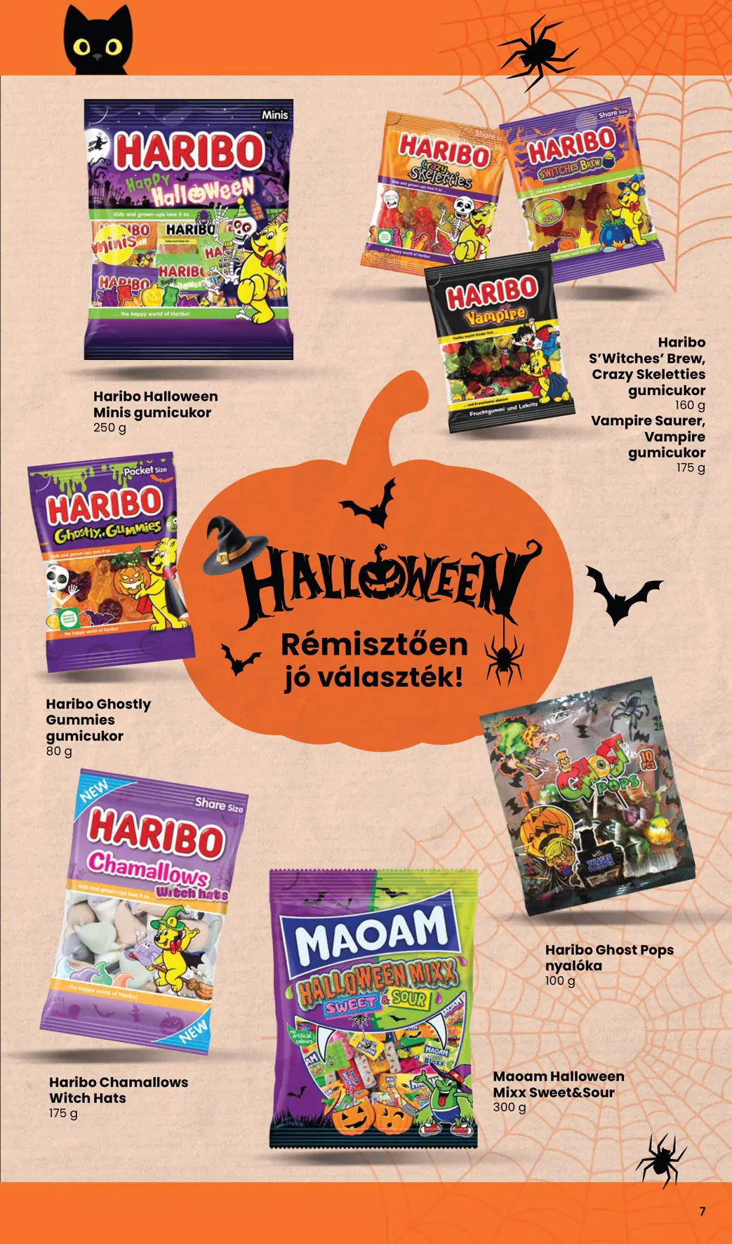 Spar Halloween katalógus, 7. oldal (okt. 1–31.)