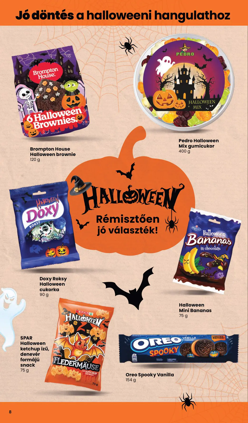 Spar Halloween katalógus, 8. oldal (okt. 1–31.)