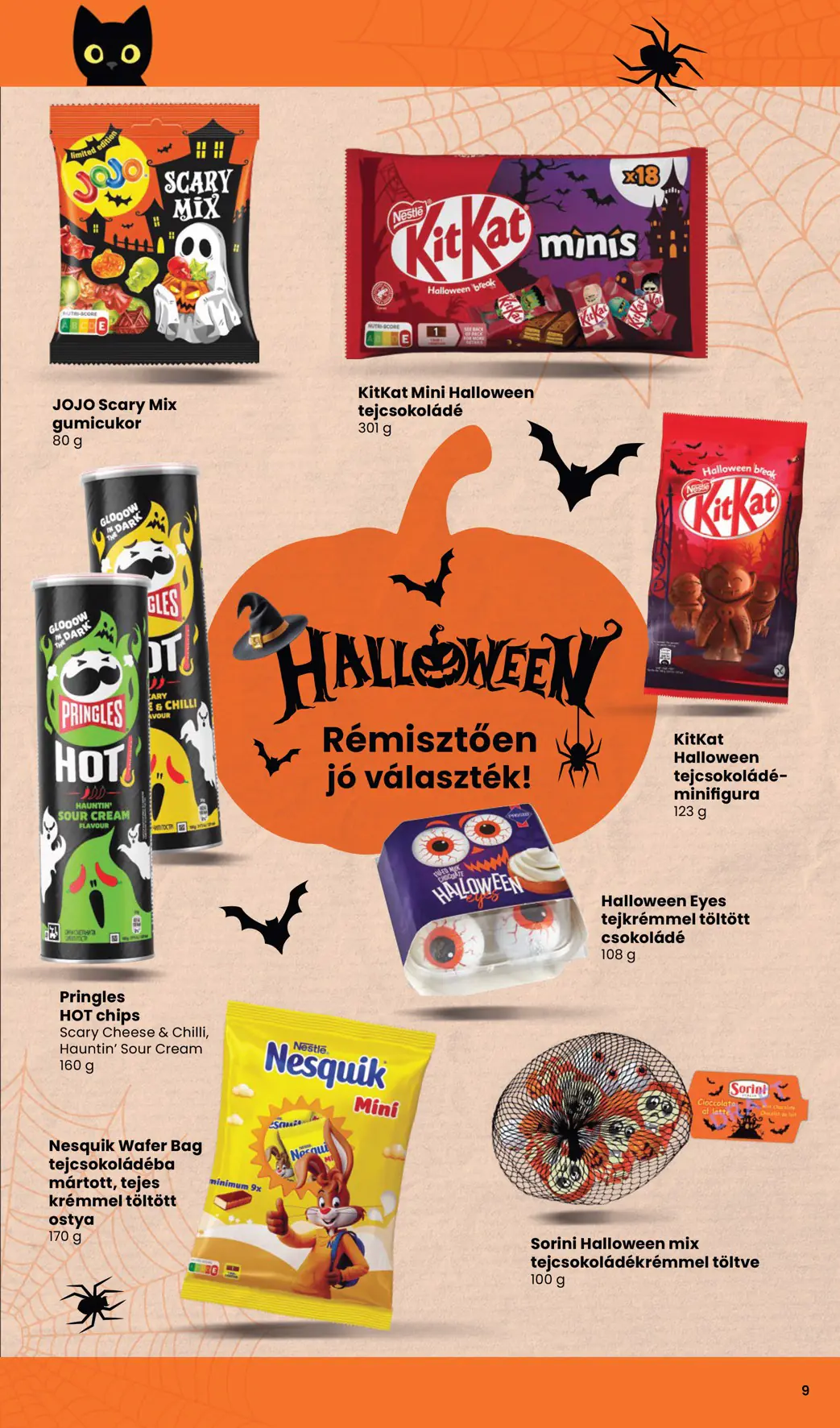 Spar Halloween katalógus, 9. oldal (okt. 1–31.)