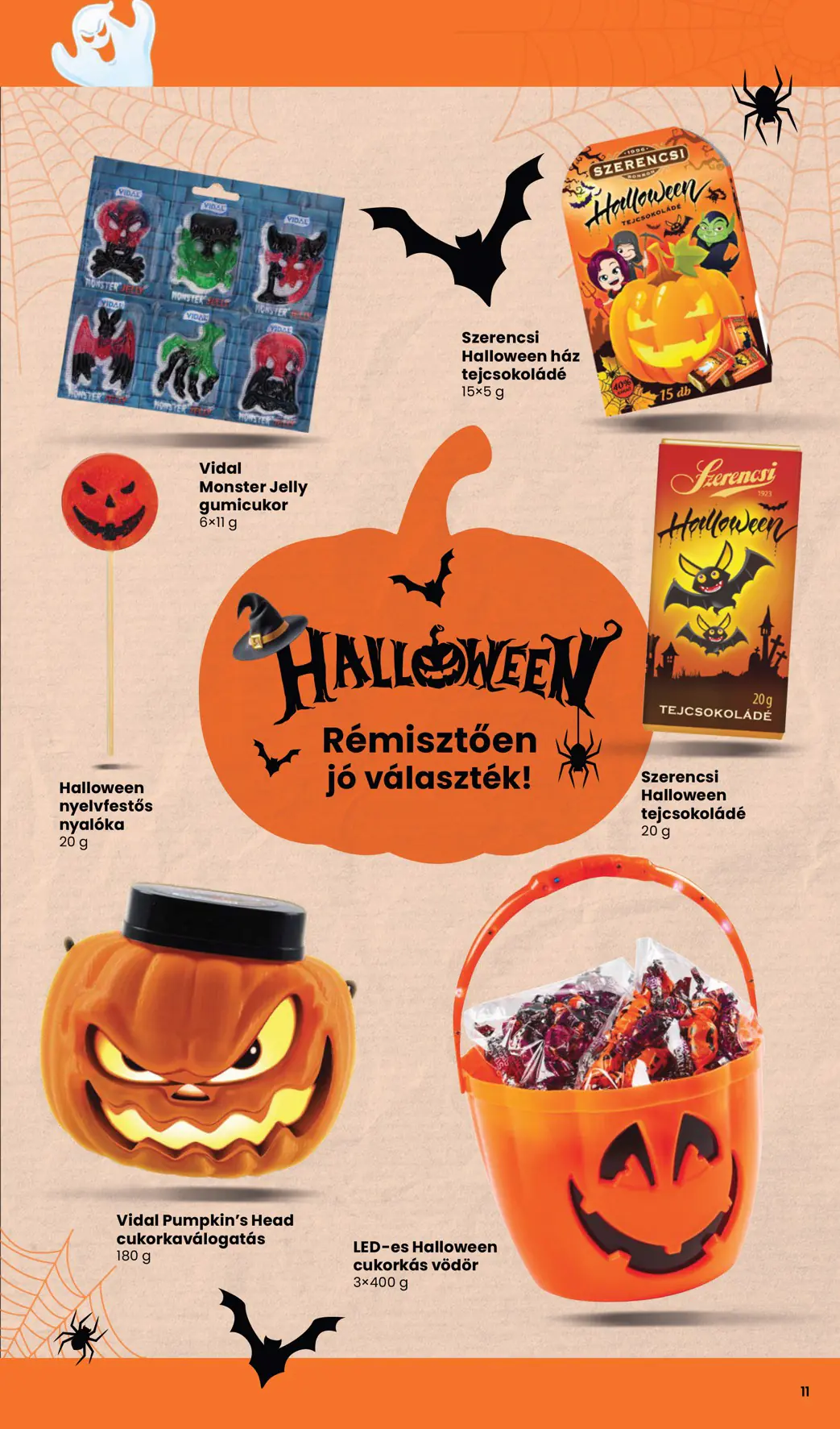 Spar Halloween katalógus, 11. oldal (okt. 1–31.)