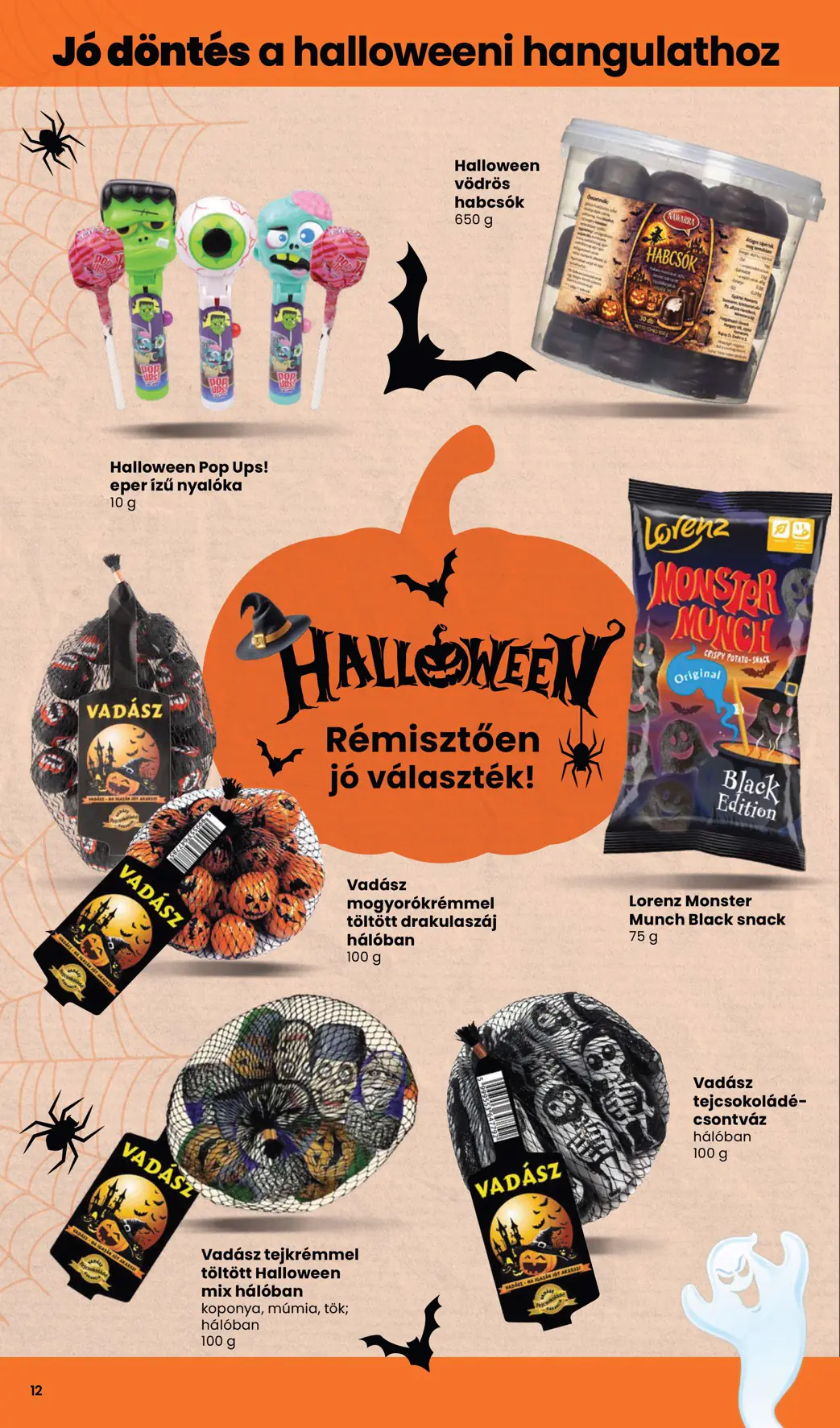 Spar Halloween katalógus, 12. oldal (okt. 1–31.)