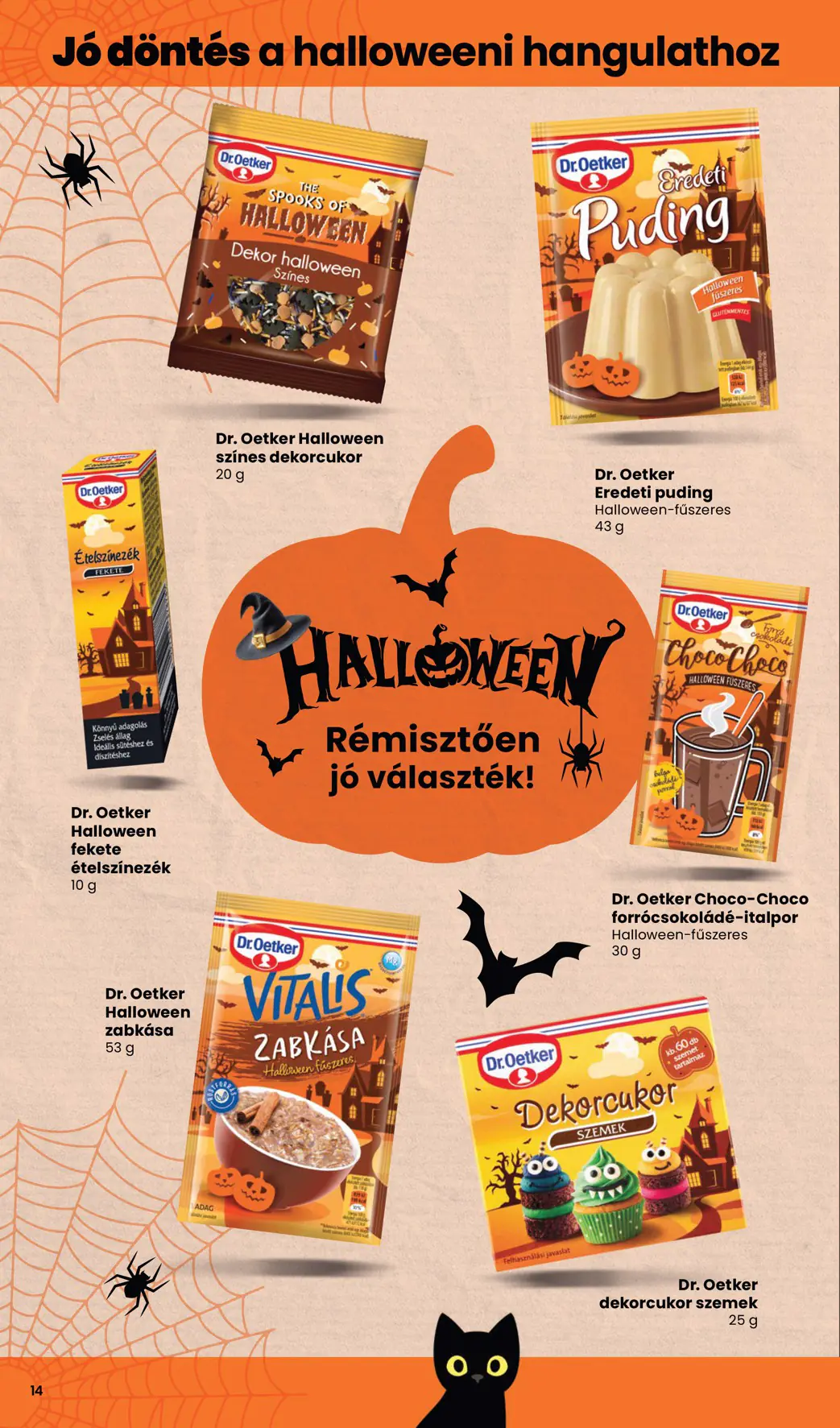Spar Halloween katalógus, 14. oldal (okt. 1–31.)