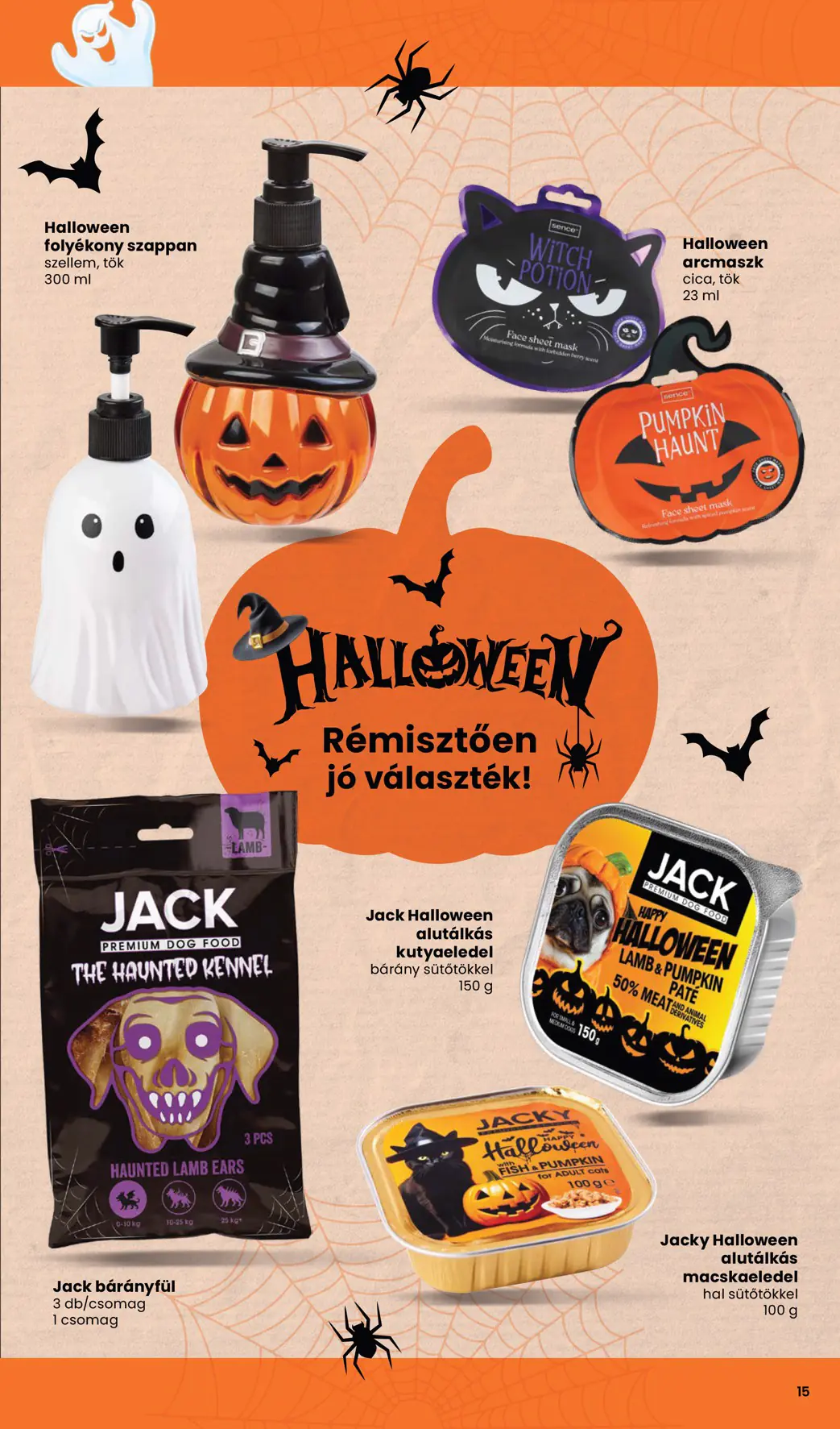Spar Halloween katalógus, 15. oldal (okt. 1–31.)