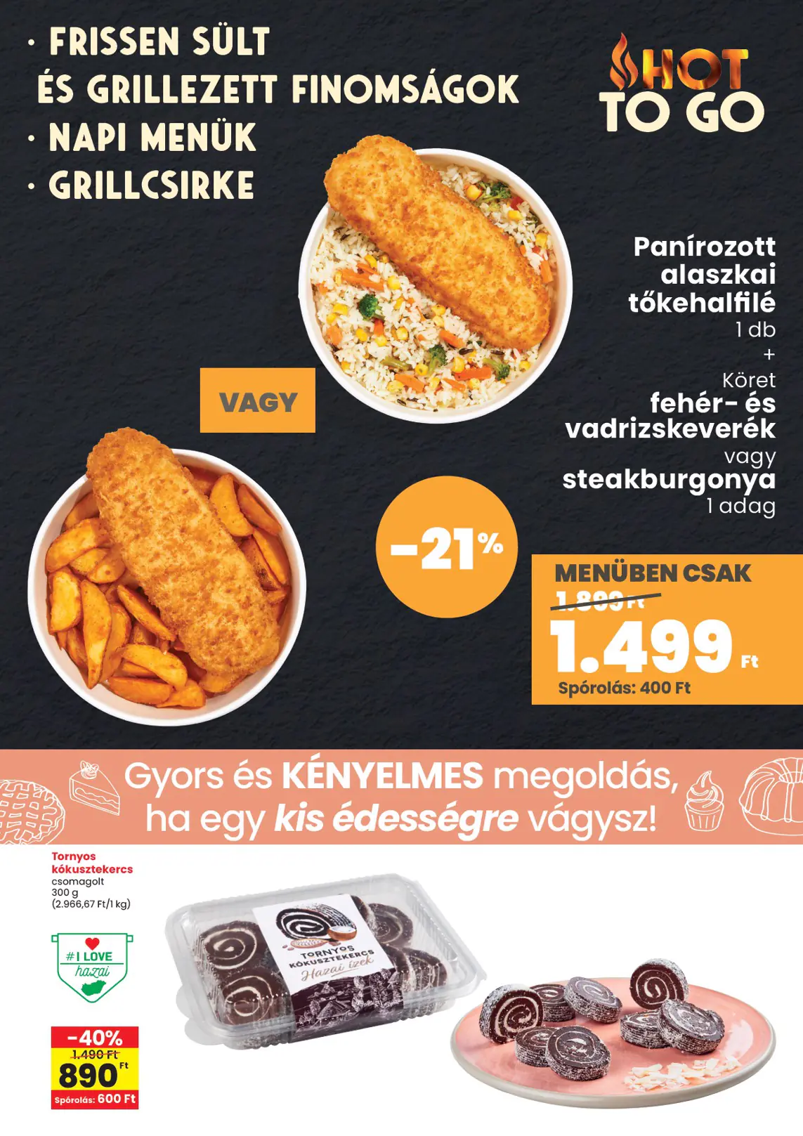INTERSPAR Hódmezővásárhely üzlet újranyitás, 2. oldal (okt. 8–14.)