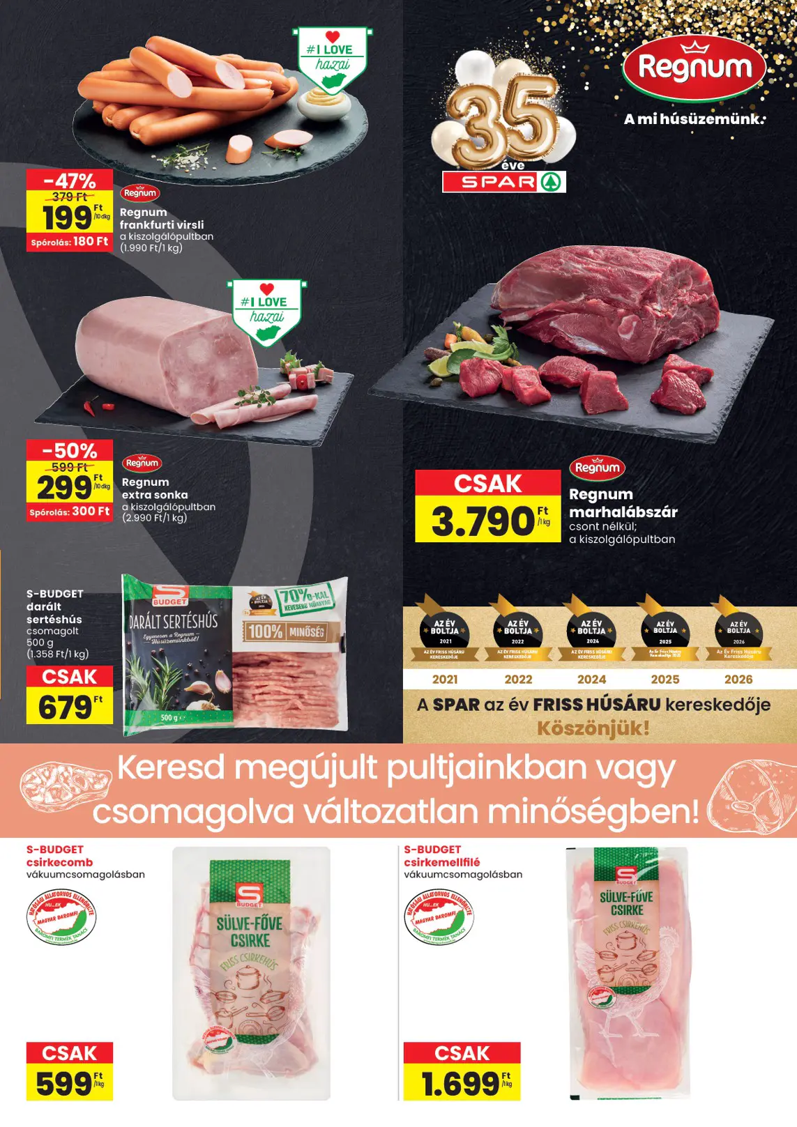 INTERSPAR Sopron üzlet újranyitás, 3. oldal (okt. 22–28.)