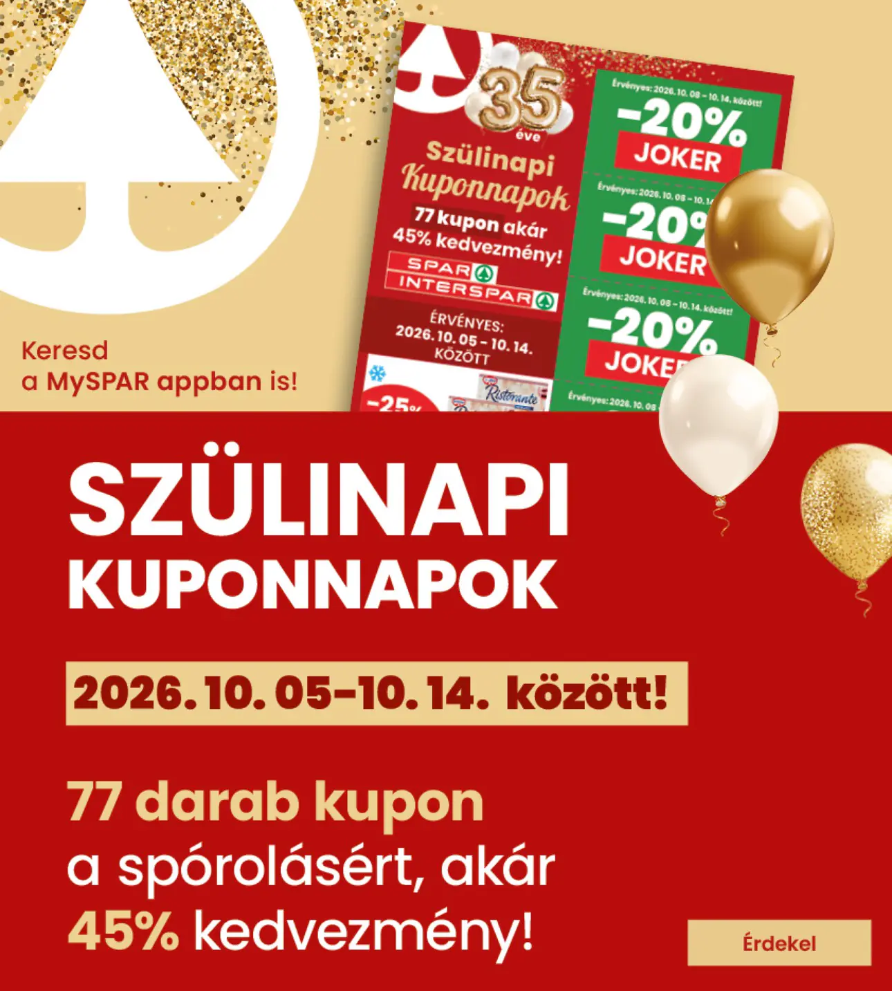 INTERSPAR szórólap, 2. oldal (okt. 8–14.)
