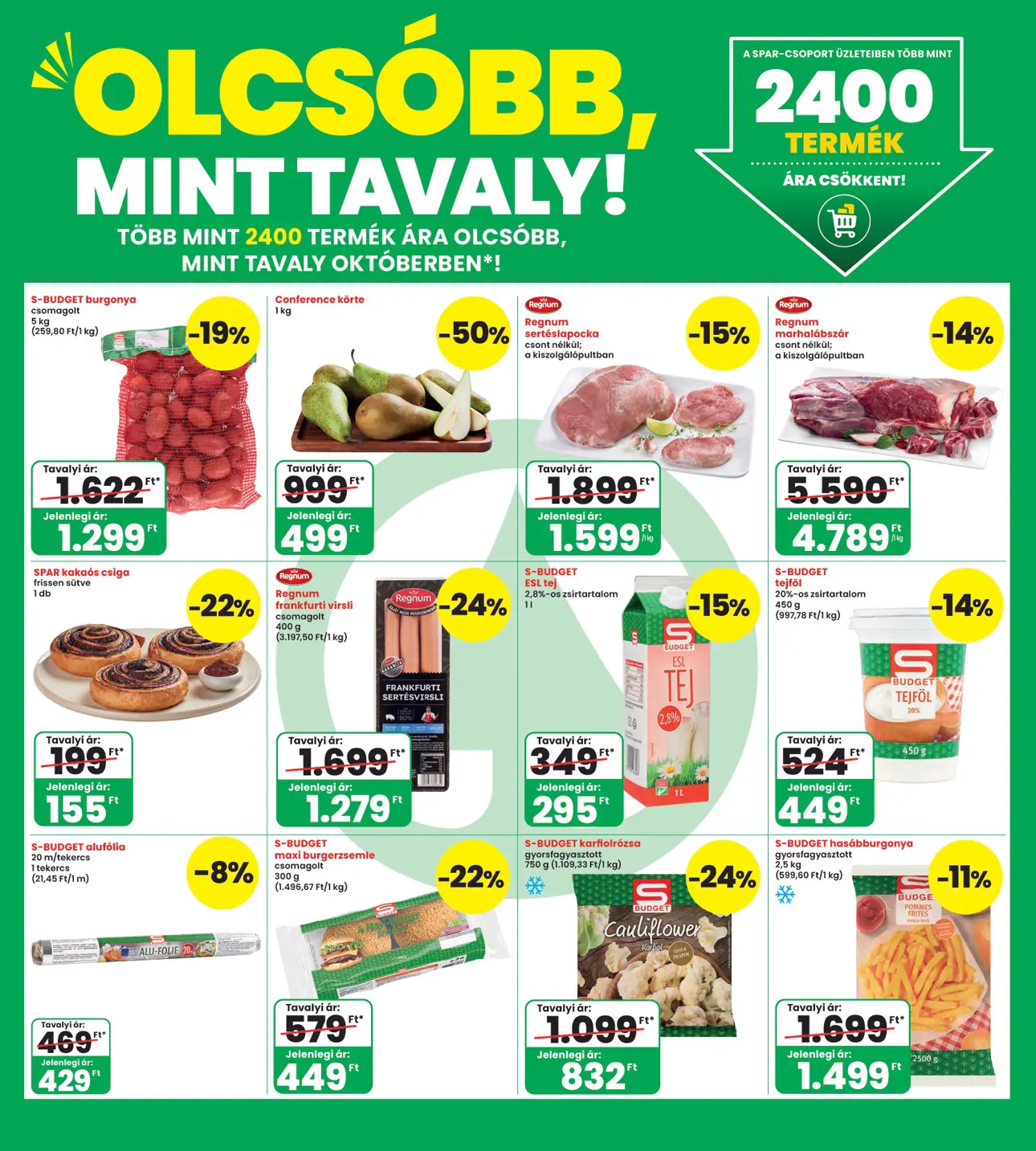 INTERSPAR szórólap, 5. oldal (okt. 8–14.)