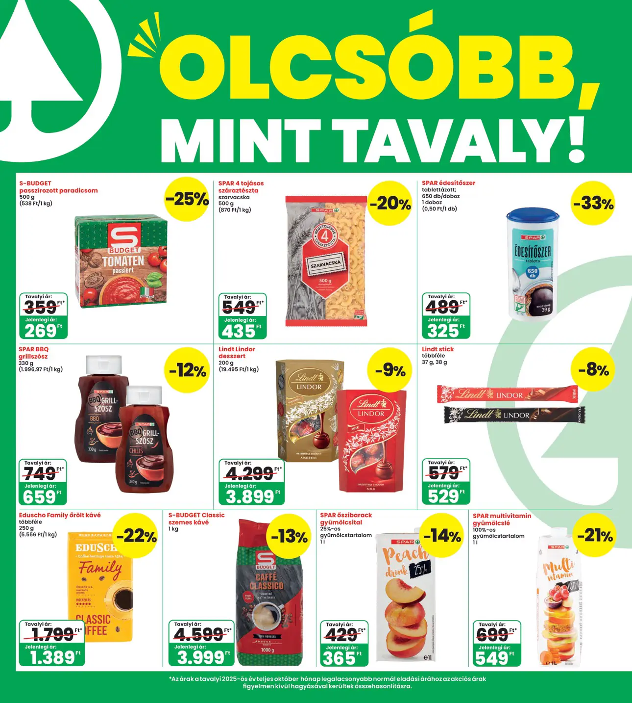 INTERSPAR szórólap, 6. oldal (okt. 8–14.)