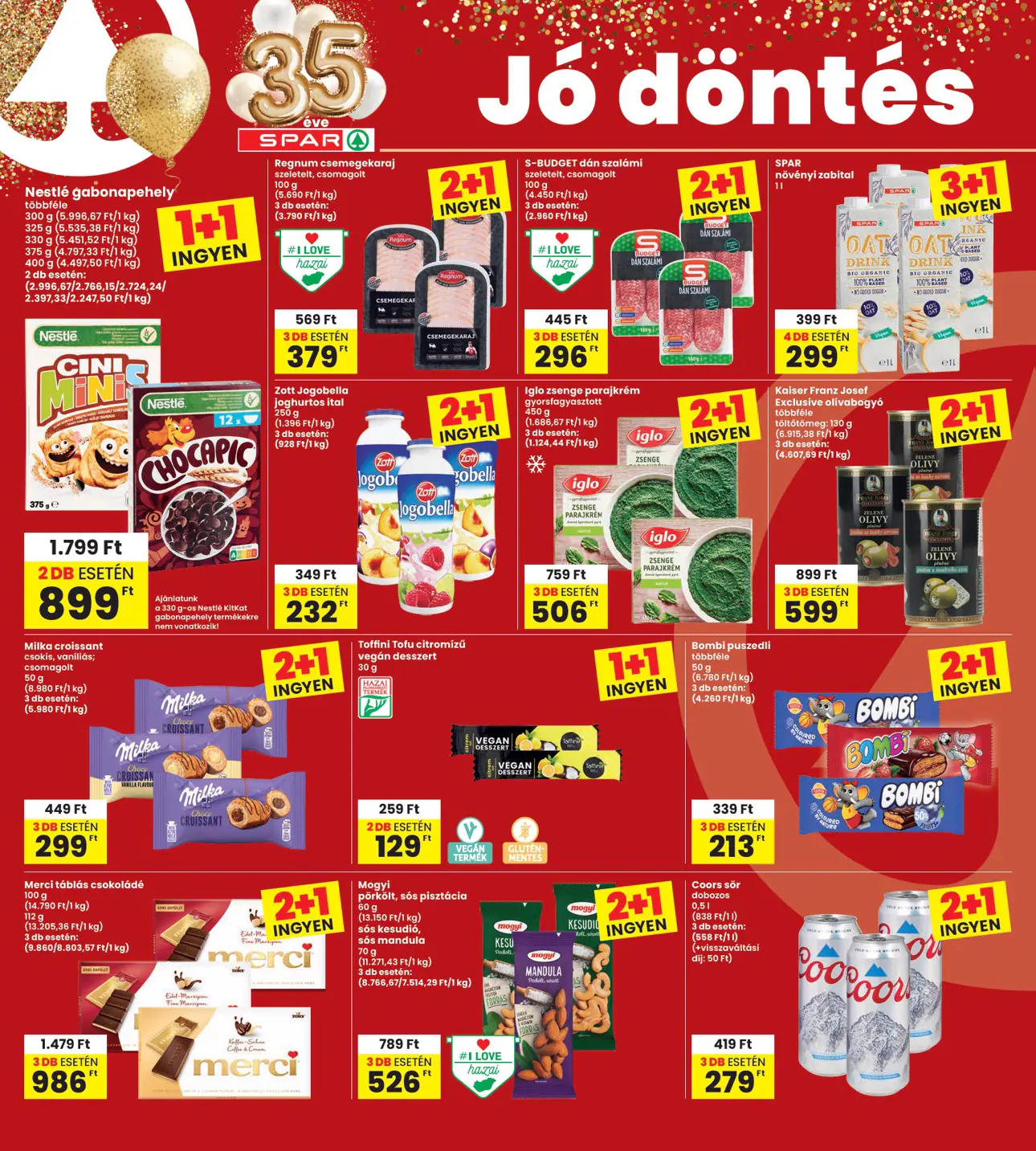 INTERSPAR szórólap, 8. oldal (okt. 8–14.)