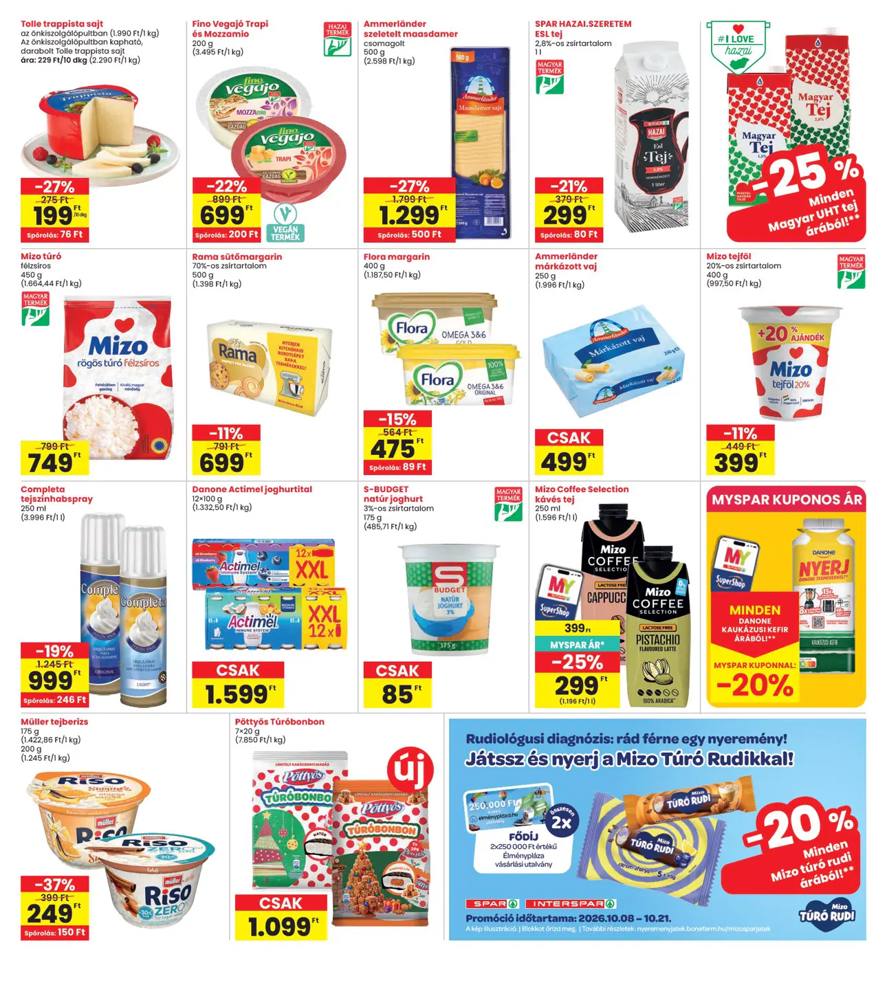 INTERSPAR szórólap, 20. oldal (okt. 8–14.)