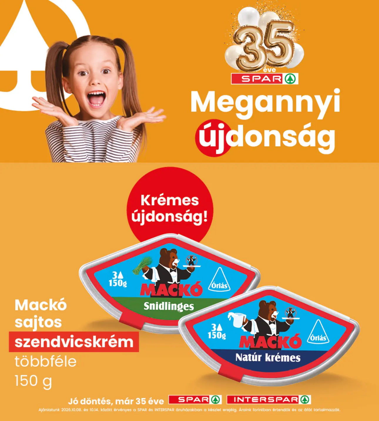 INTERSPAR szórólap, 21. oldal (okt. 8–14.)