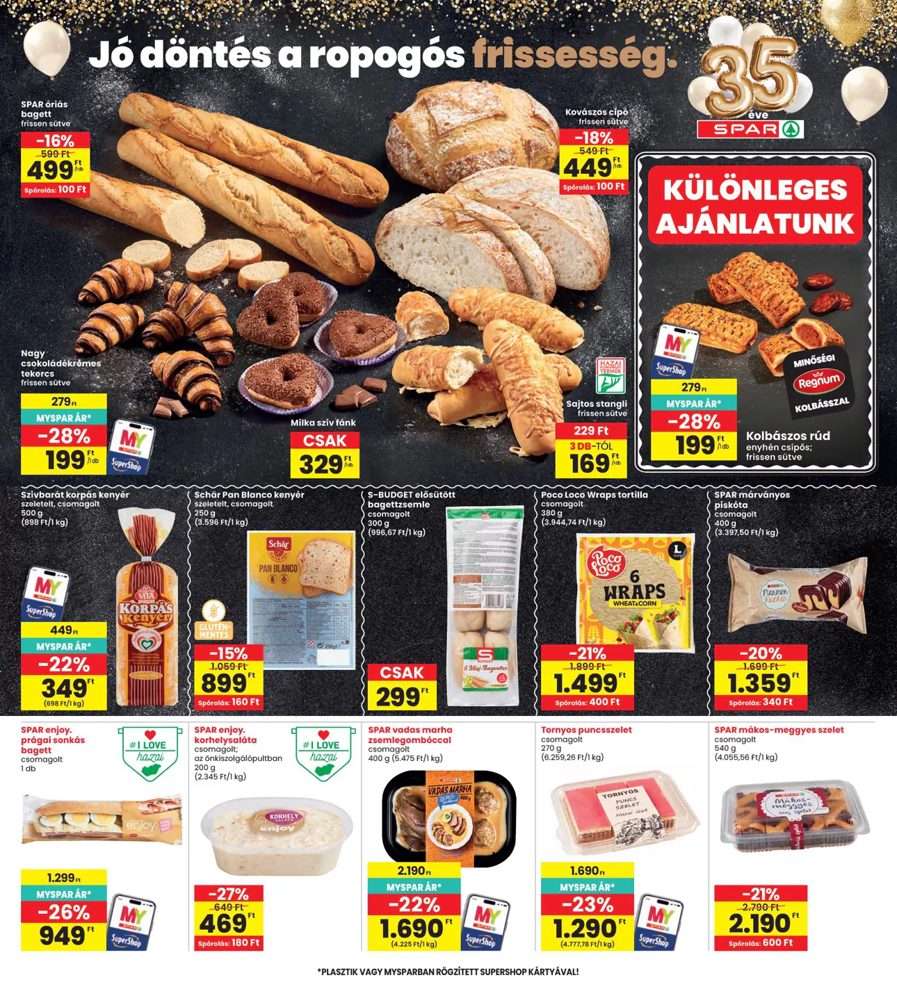 INTERSPAR szórólap, 24. oldal (okt. 8–14.)
