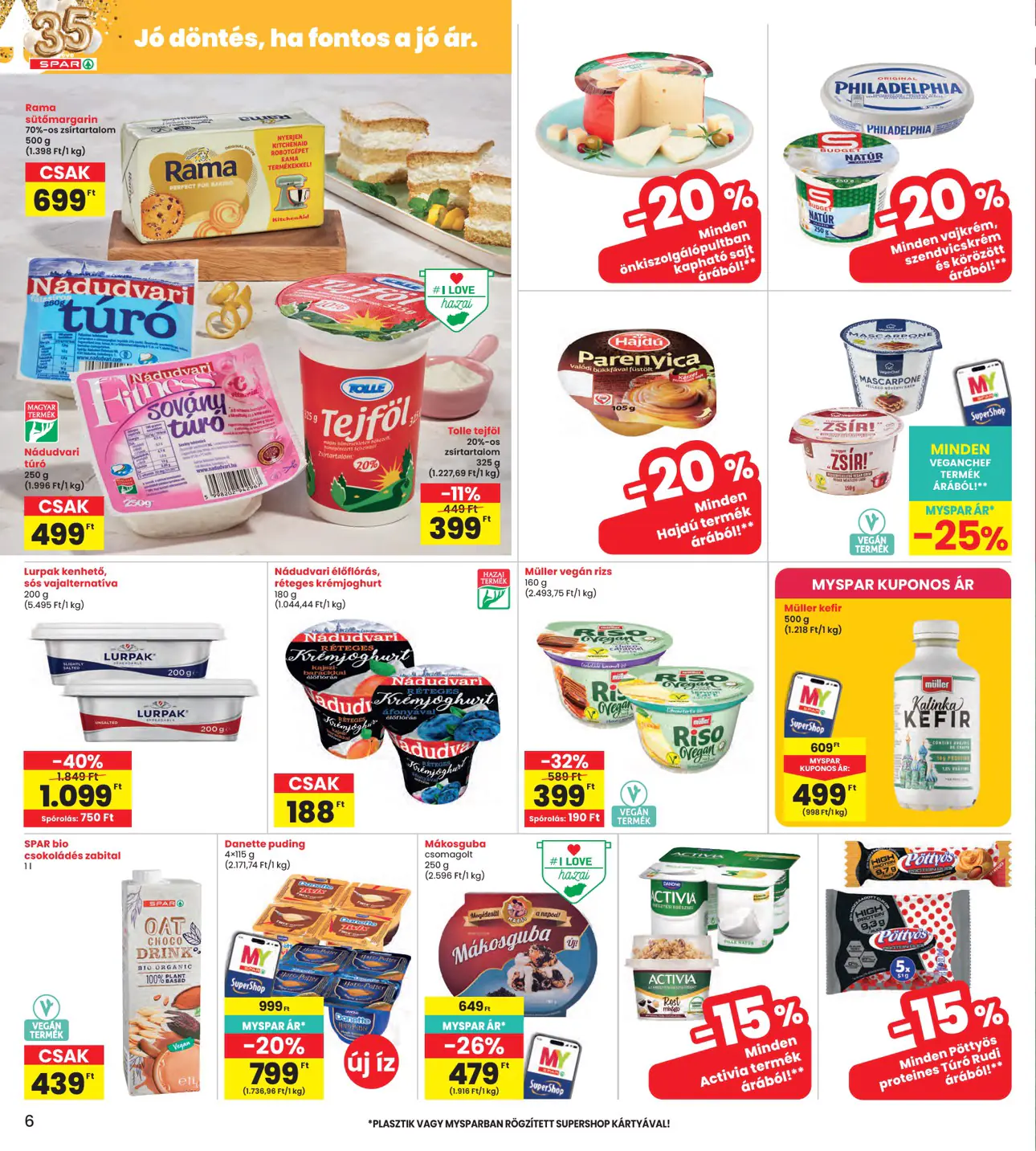 INTERSPAR szórólap, 6. oldal (okt. 15–21.)