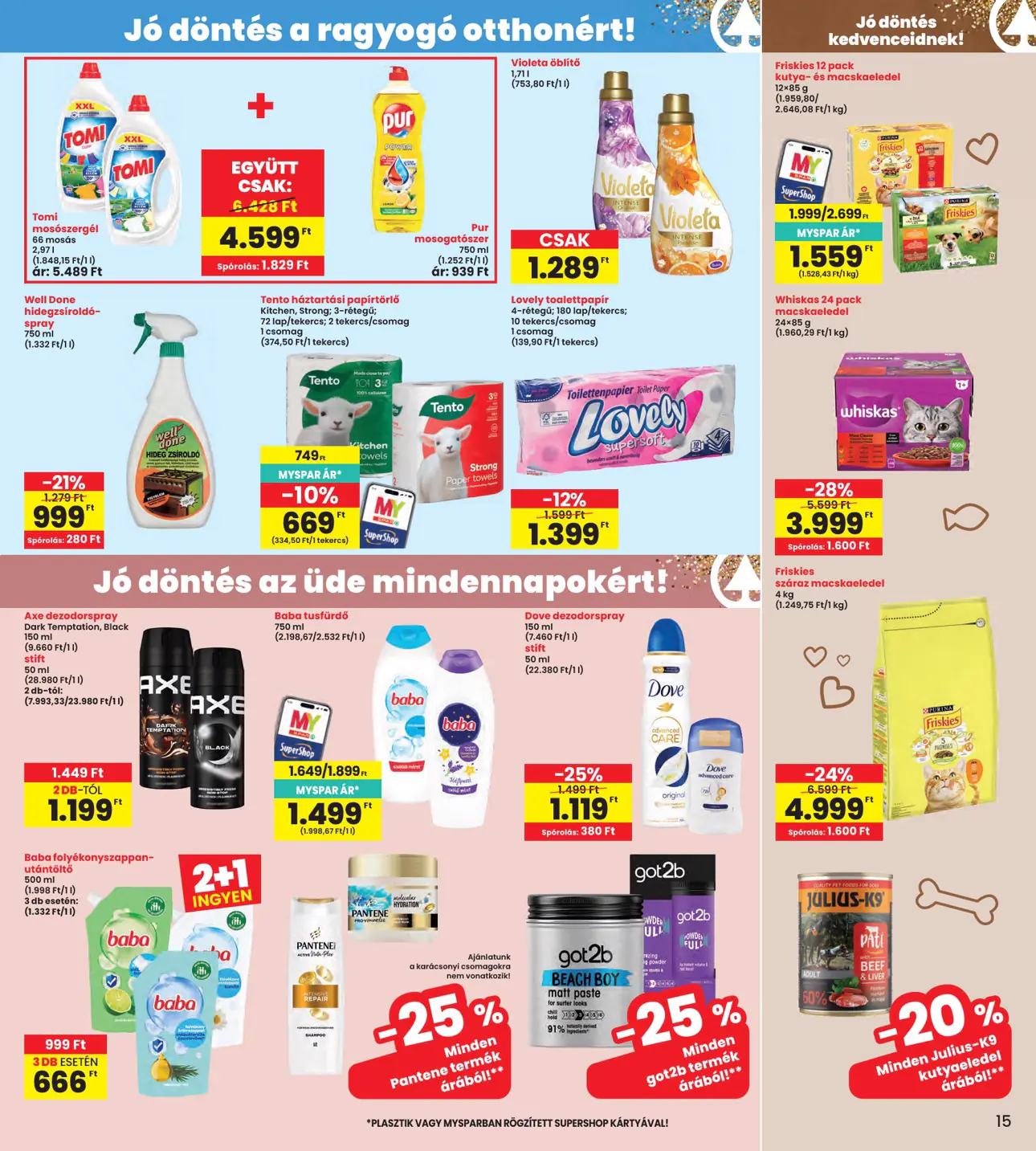 INTERSPAR szórólap, 15. oldal (okt. 15–21.)