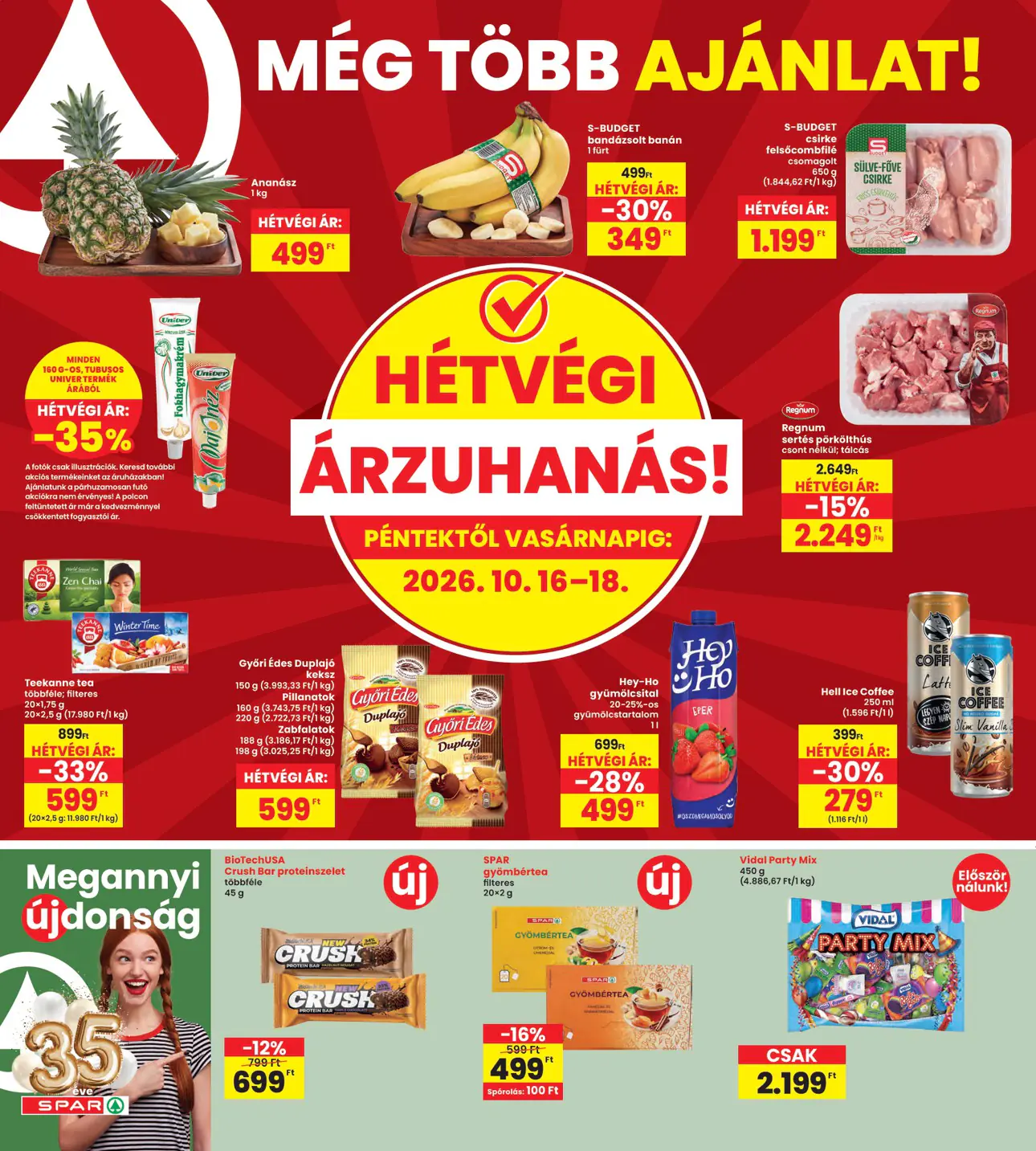 INTERSPAR szórólap, 20. oldal (okt. 15–21.)